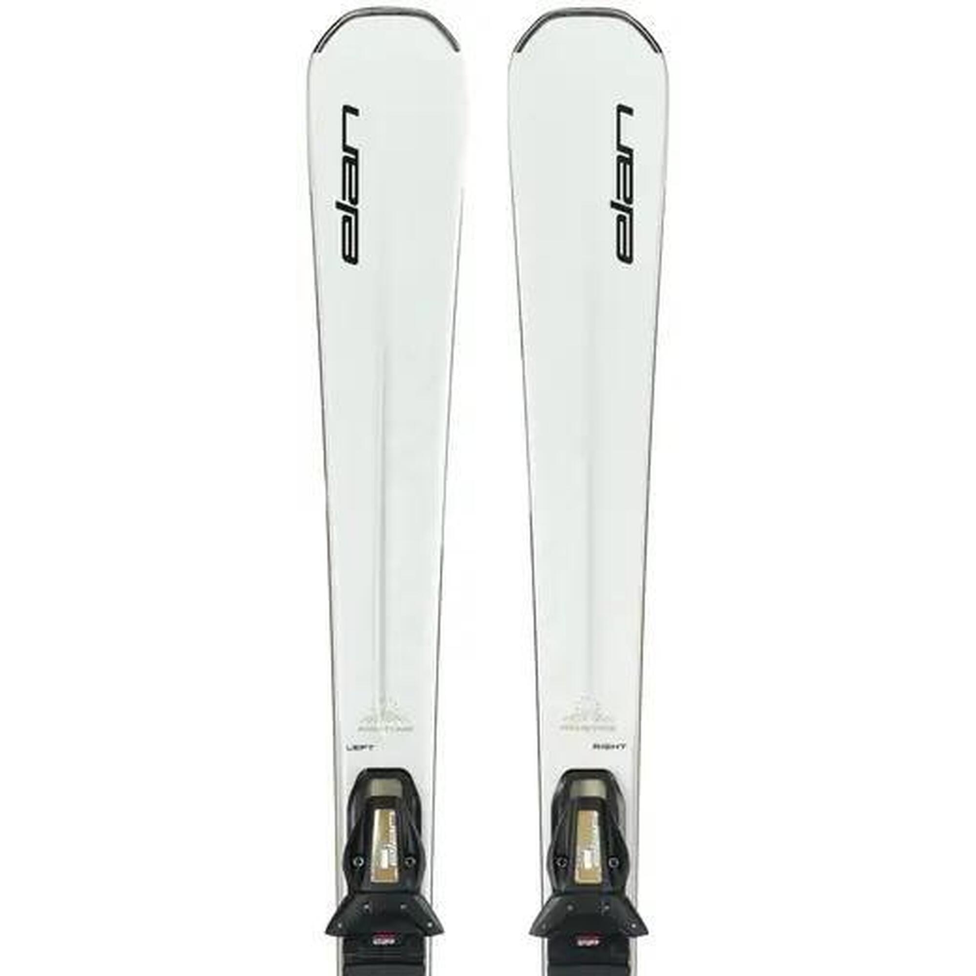 Sporty zimowe Narty Zjazdowe Elan Primetime No2 + SX EL 9 Womens Narty Carvin...