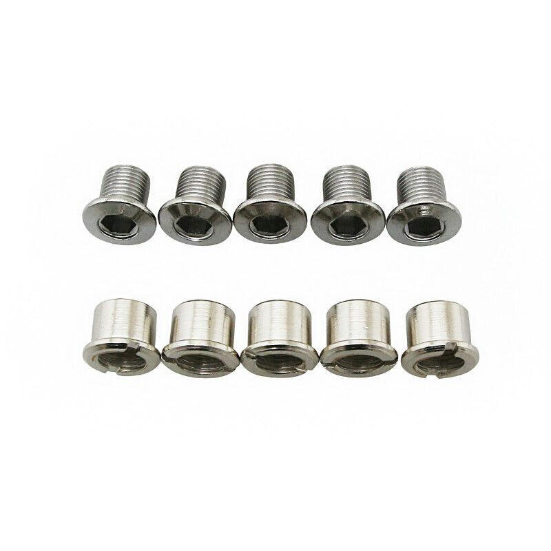 5-ramienny podwójny zestaw korbowy kompatybilny z korbami stalowymi Specialités