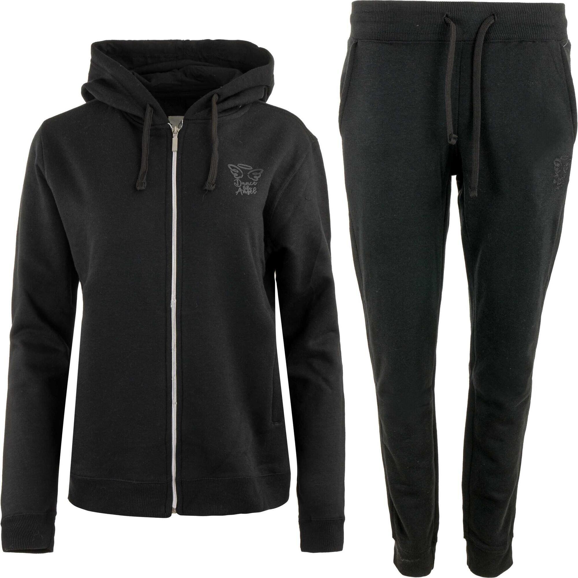 Komfortowy Zestaw Sportowy Damski Susy Czarny