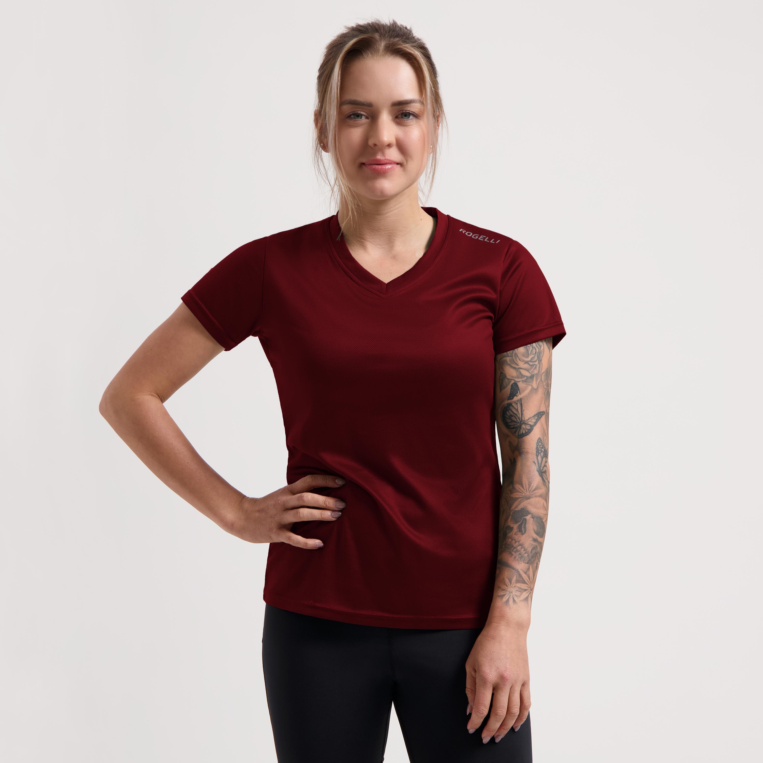 Damska koszulka z krótkim rękawem Rogelli Promo