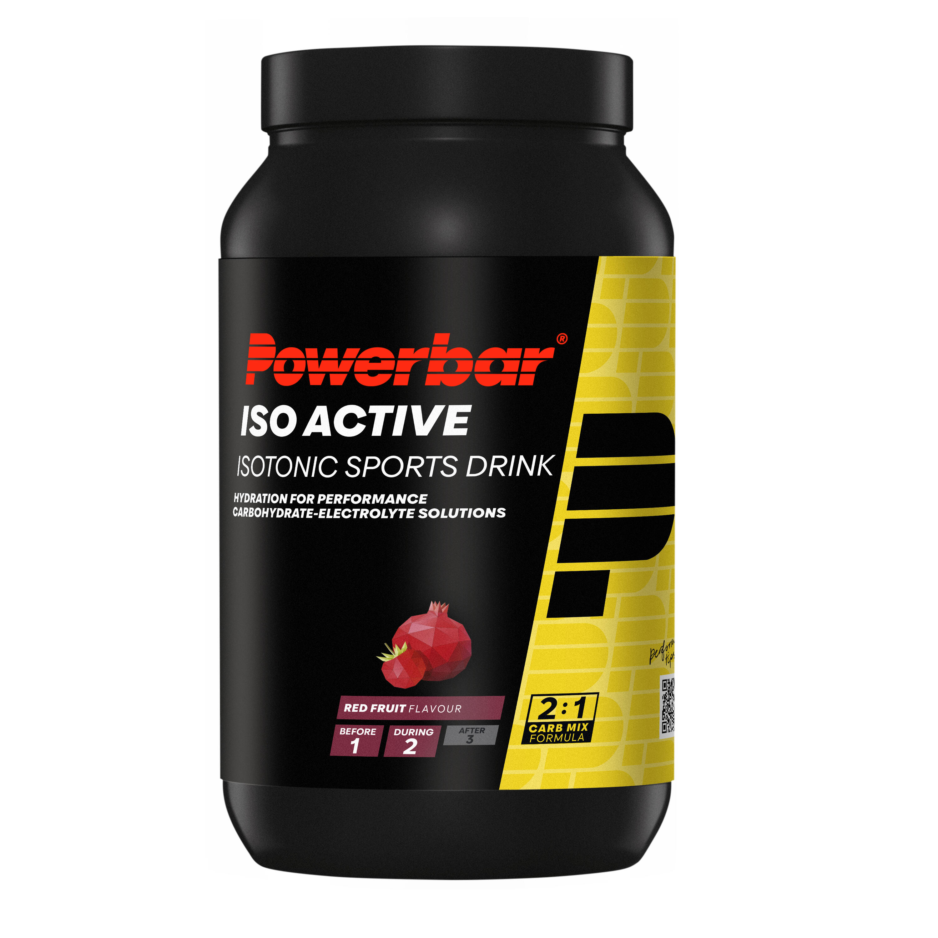 Napój izotoniczny PowerBar IsoActive - Red Fruit Punch (1320g)