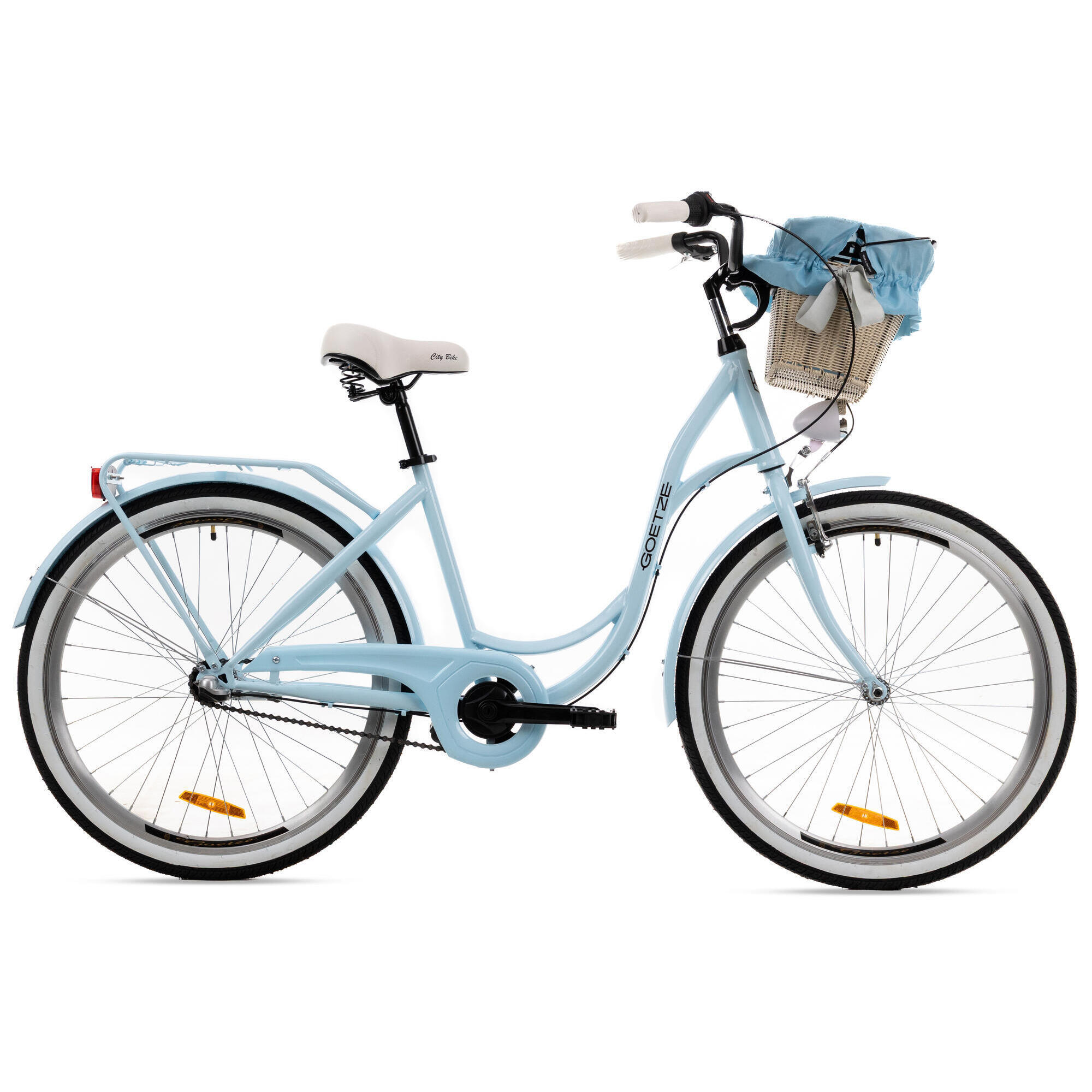 Damski Rower miejski GOETZE STYLE 26" NewLine 3b kosz