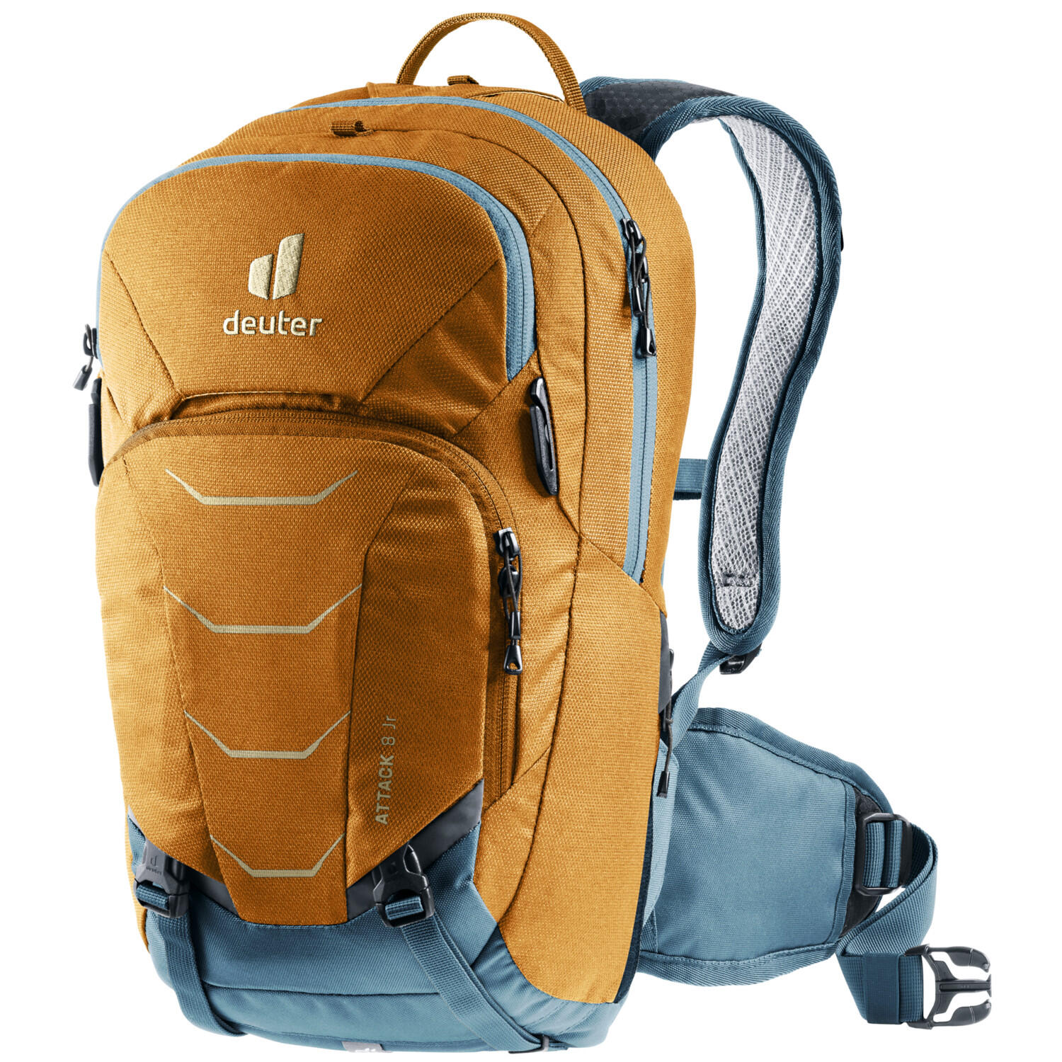 Plecak rowerowy Deuter Attack 8 JR - cinnamon/atlantic