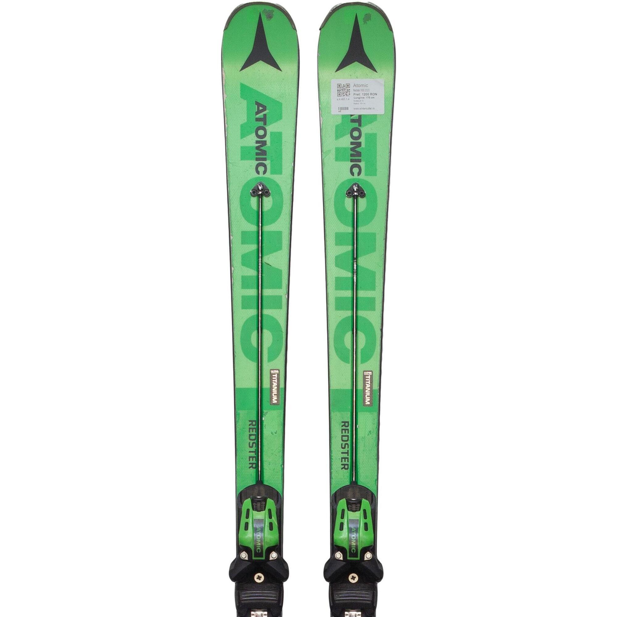 Second Life- Narty ATOMIC Redster X9S 2020, 175 cm- Stan dobry