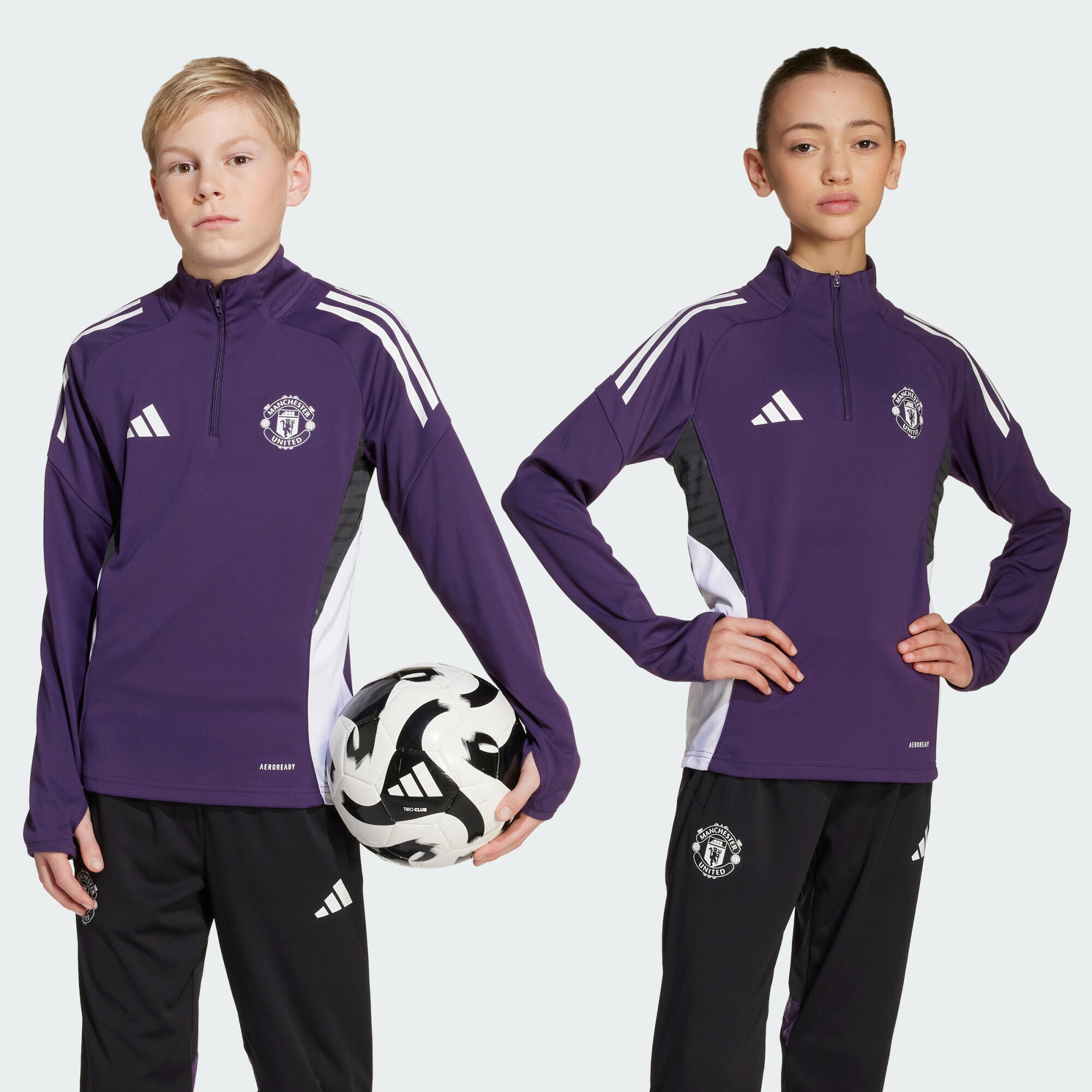 Bluza Manchester United Tiro 25 Competition Training Kids
