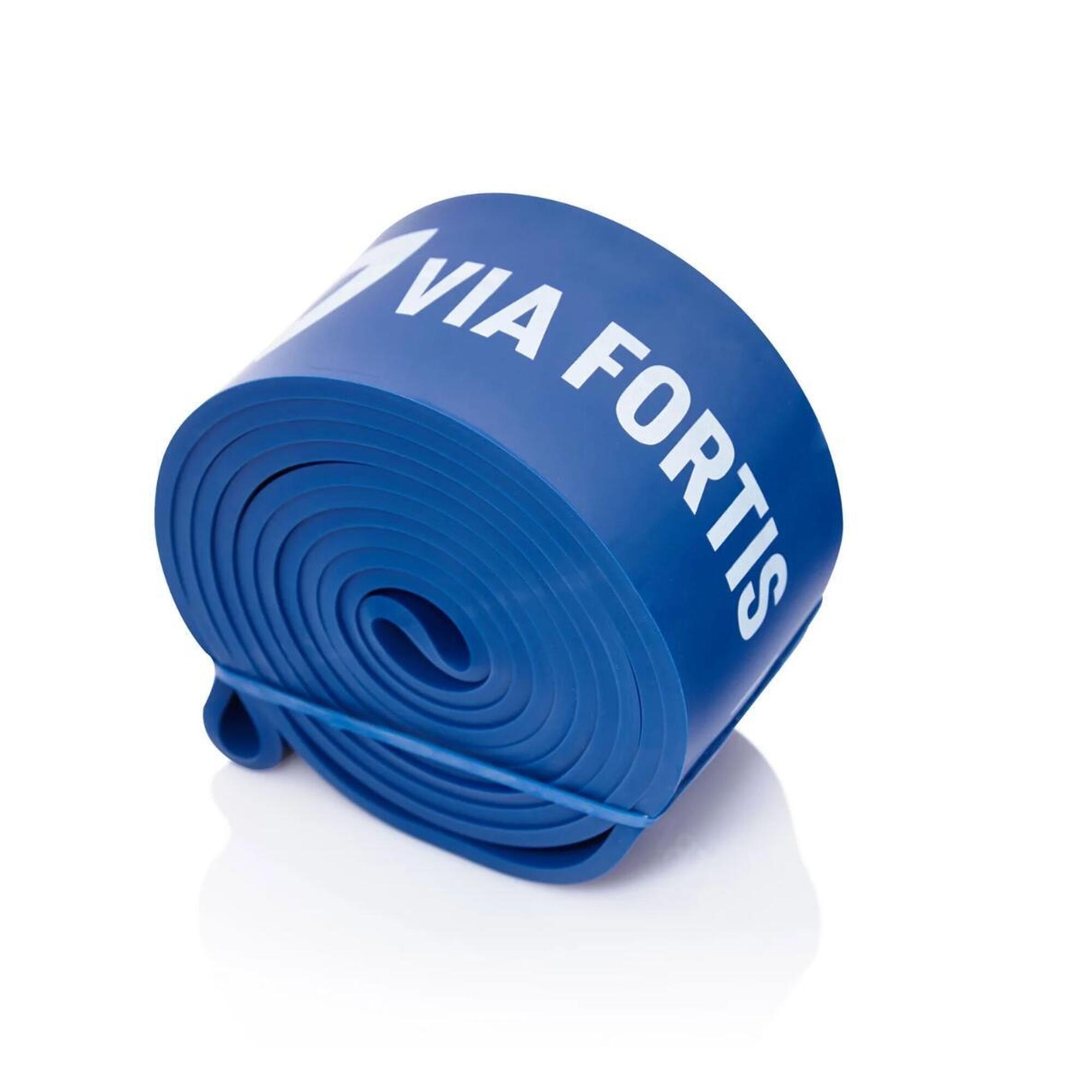 Opaska oporowa Premium - BARDZO MOCNA (niebieska)