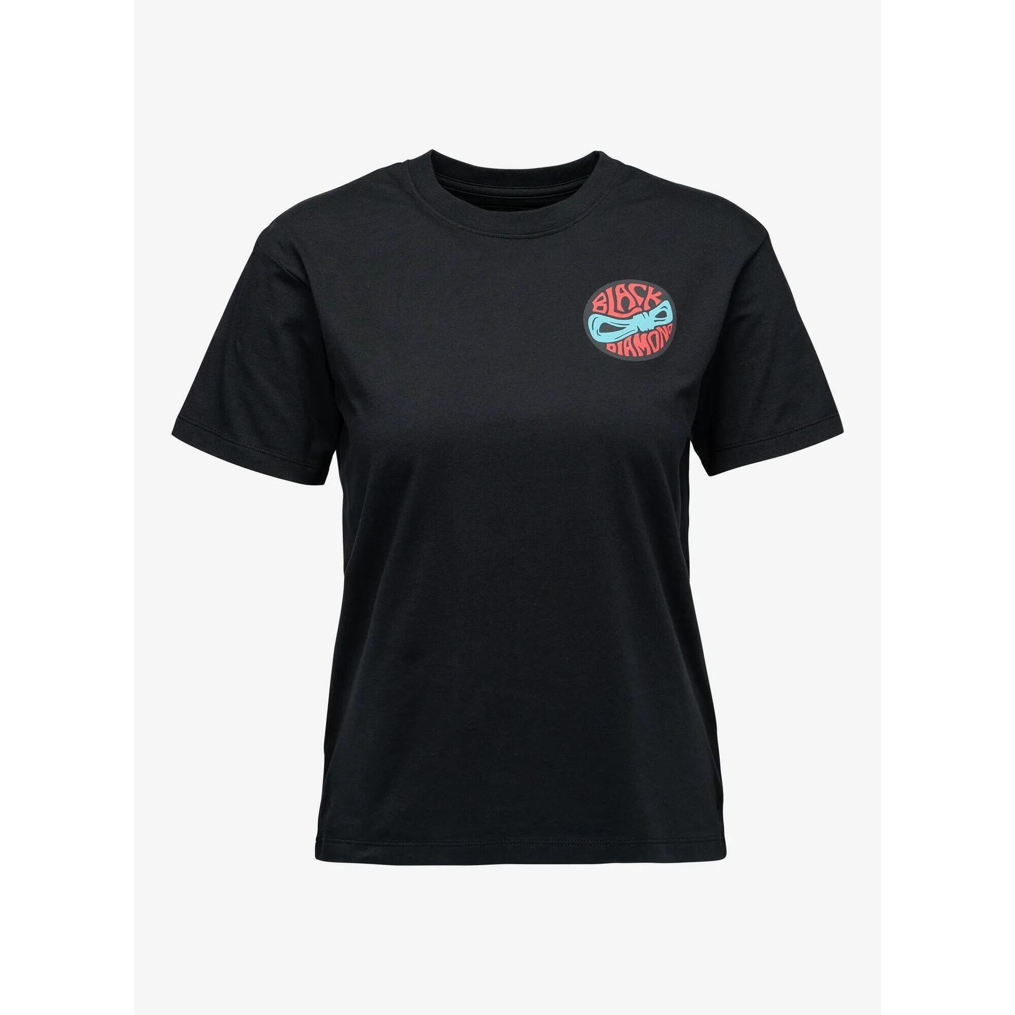 Koszulka bawełniana damska Black Diamond Rope Badge SS Tee
