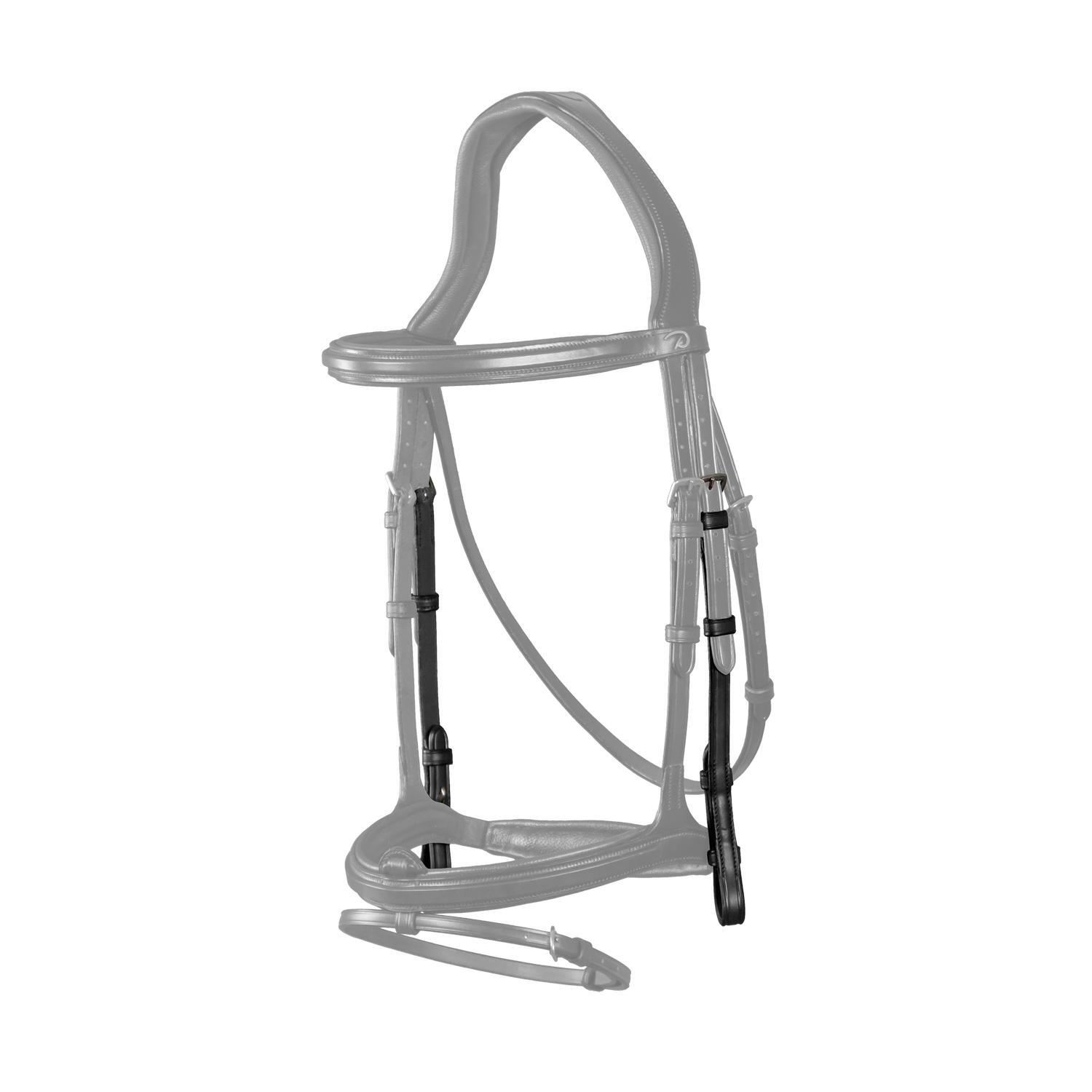 Dy'on Cheekpieces New English Collection Zwart -