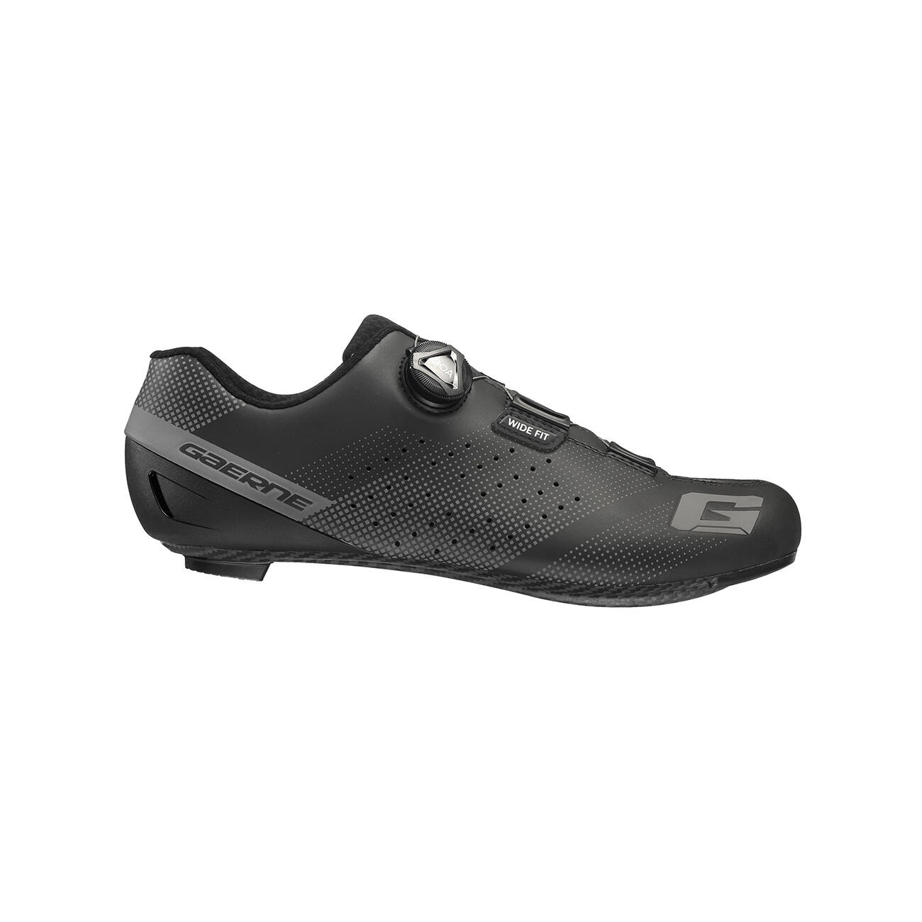 Gaerne - Carbon G.Tornado Wide Matt Black - Buty szosowe - Buty rowerowe - 45