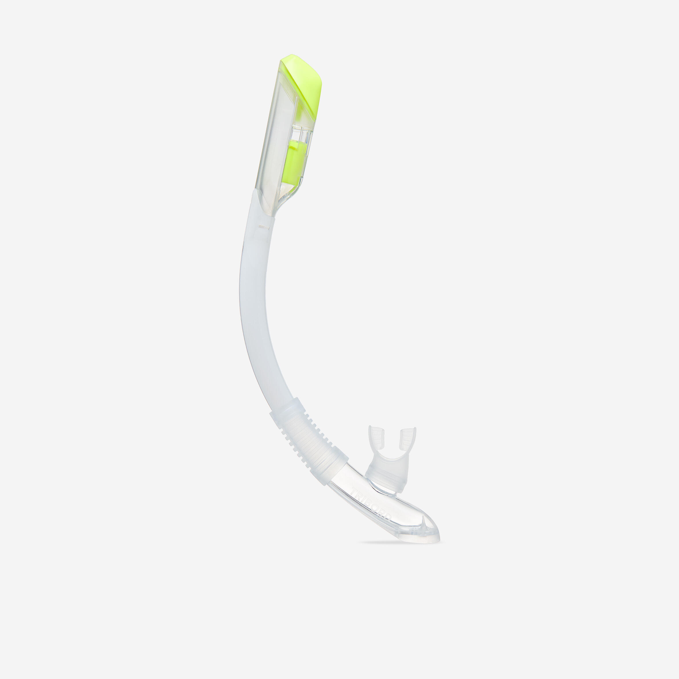 Fajka do nurkowania dla dzieci Decathlon 100 Dry Top z zaworem