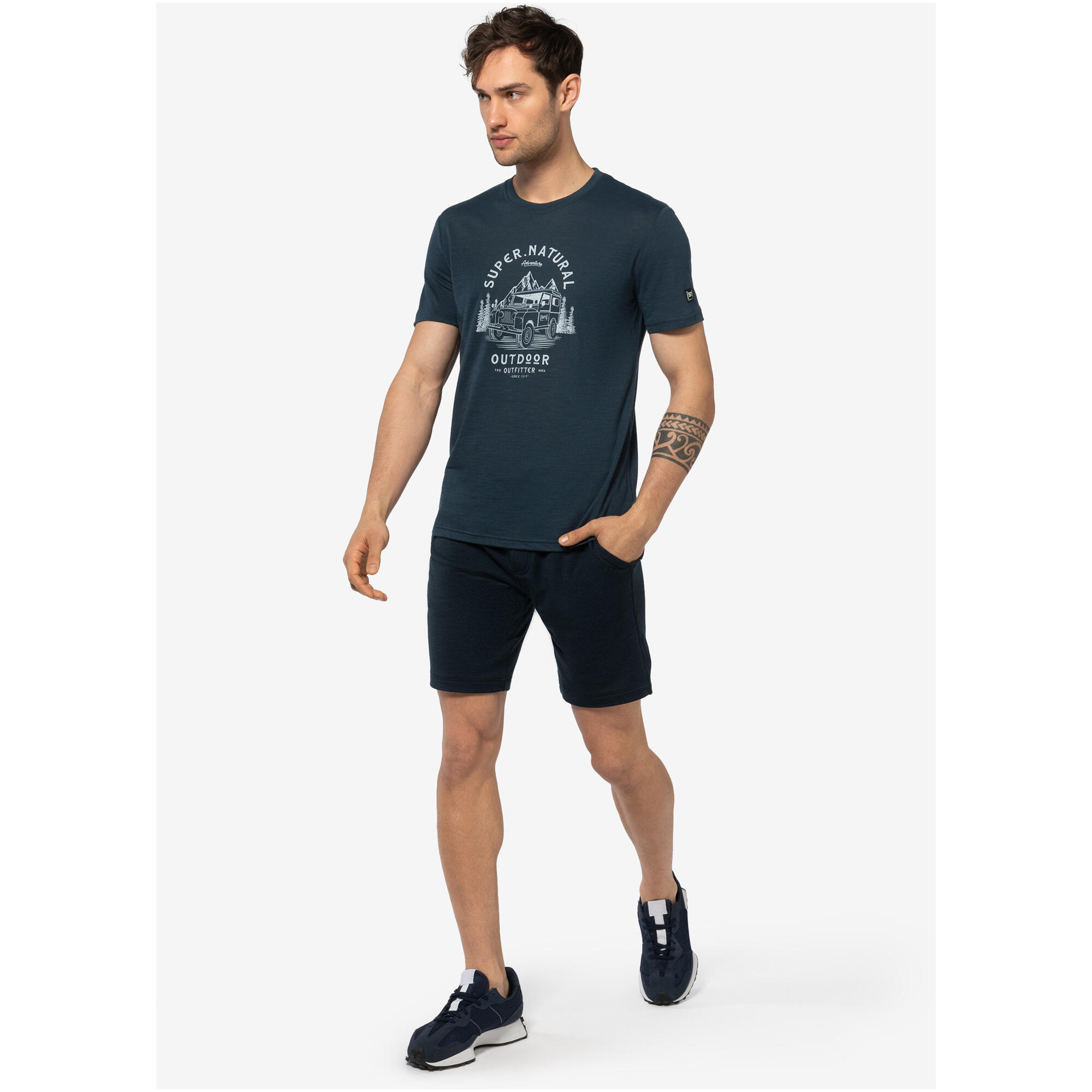 Koszulka z krótkim rękawem męska SUPER.NATURAL Landi Tee
