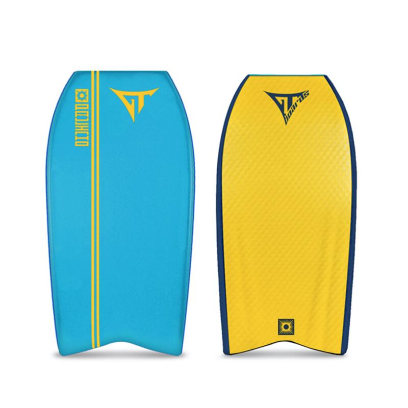 Deska Bodyboard GT Paulo Costa Fish Tail Blue Curacao/Żółty