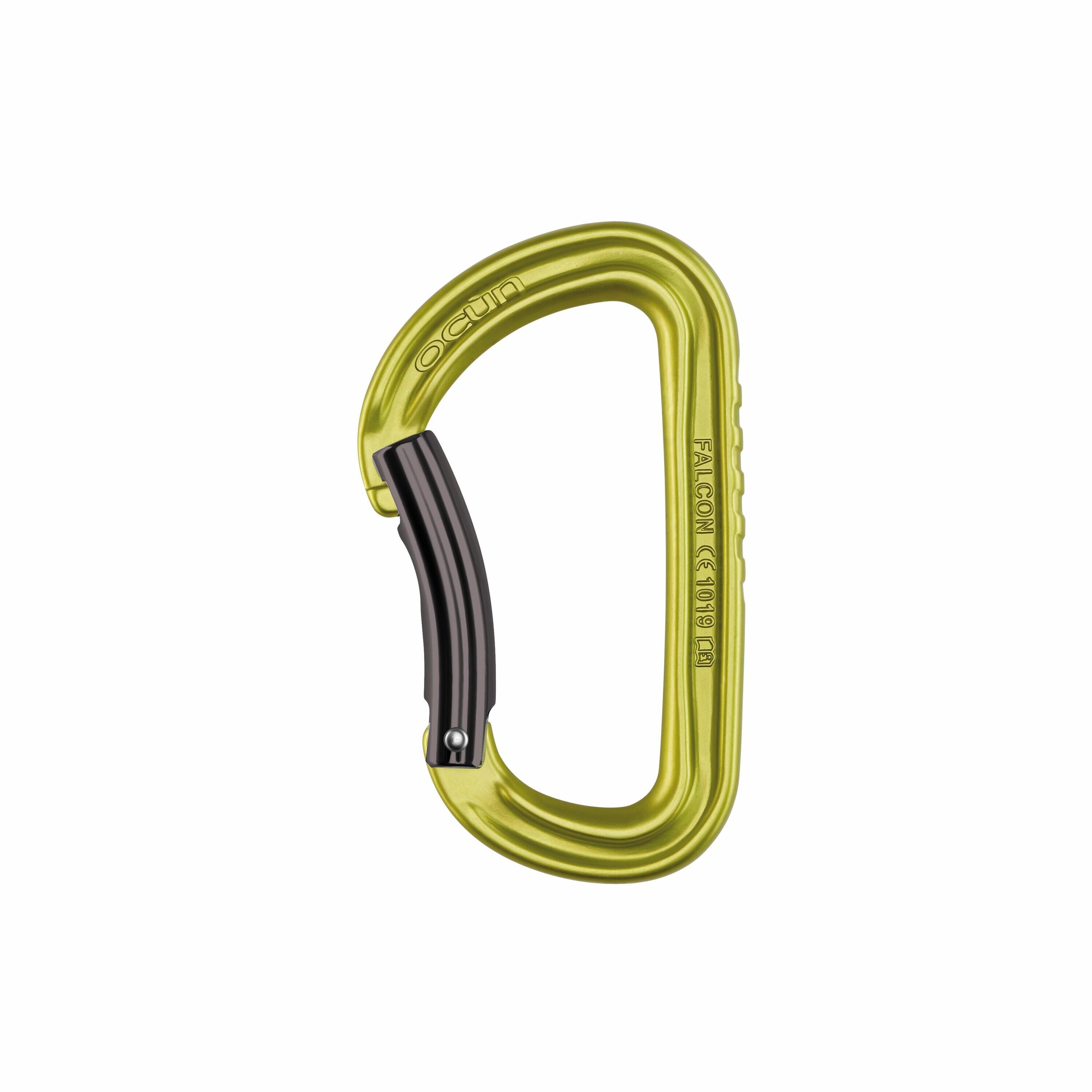 Karabinek Ocun Falcon Bent - green/anthracite