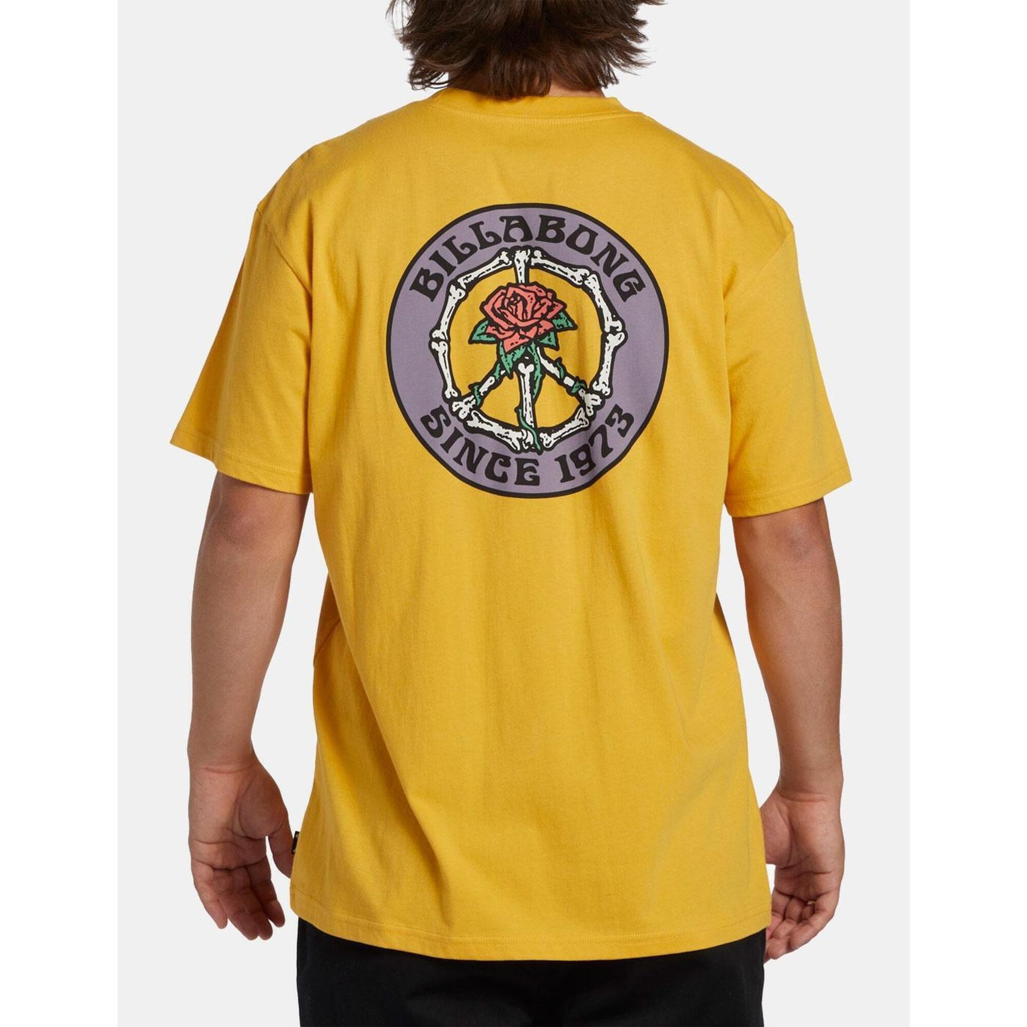 Koszulka Billabong Bonez żółta