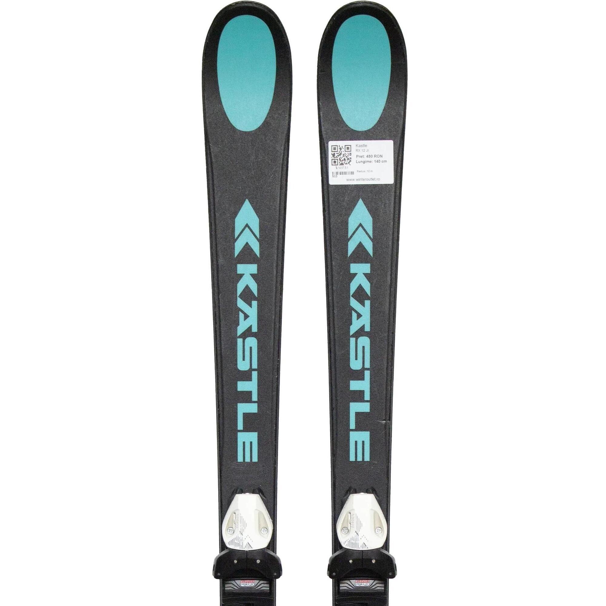Second Life- Narty KASTLE RX 12 Jr., 130 cm - Stan bardzo dobry
