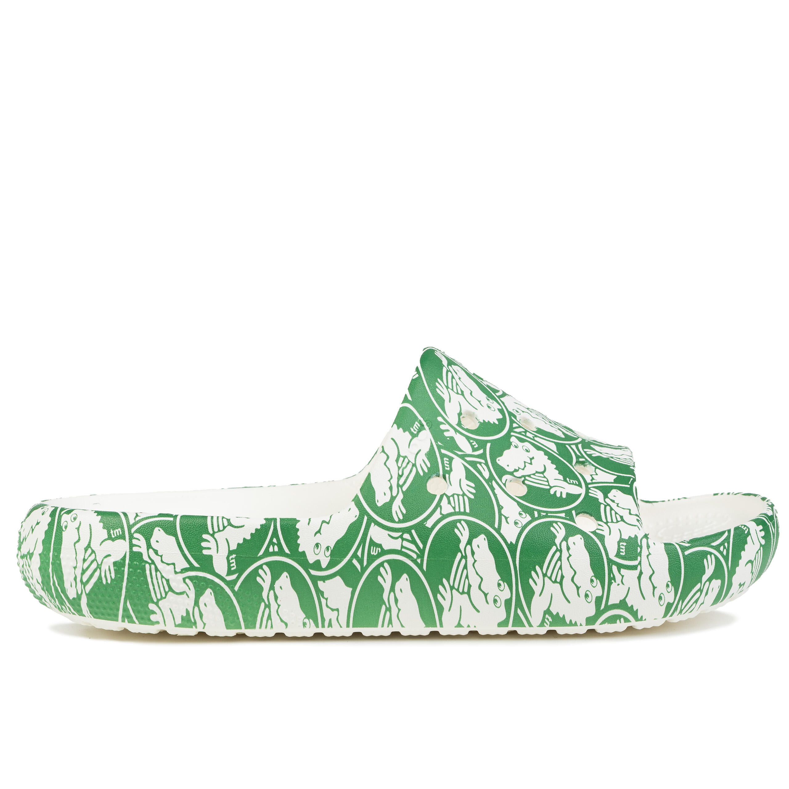 Klapki unisex na basen Crocs CLASSIC DUKE PRINT SLIDE