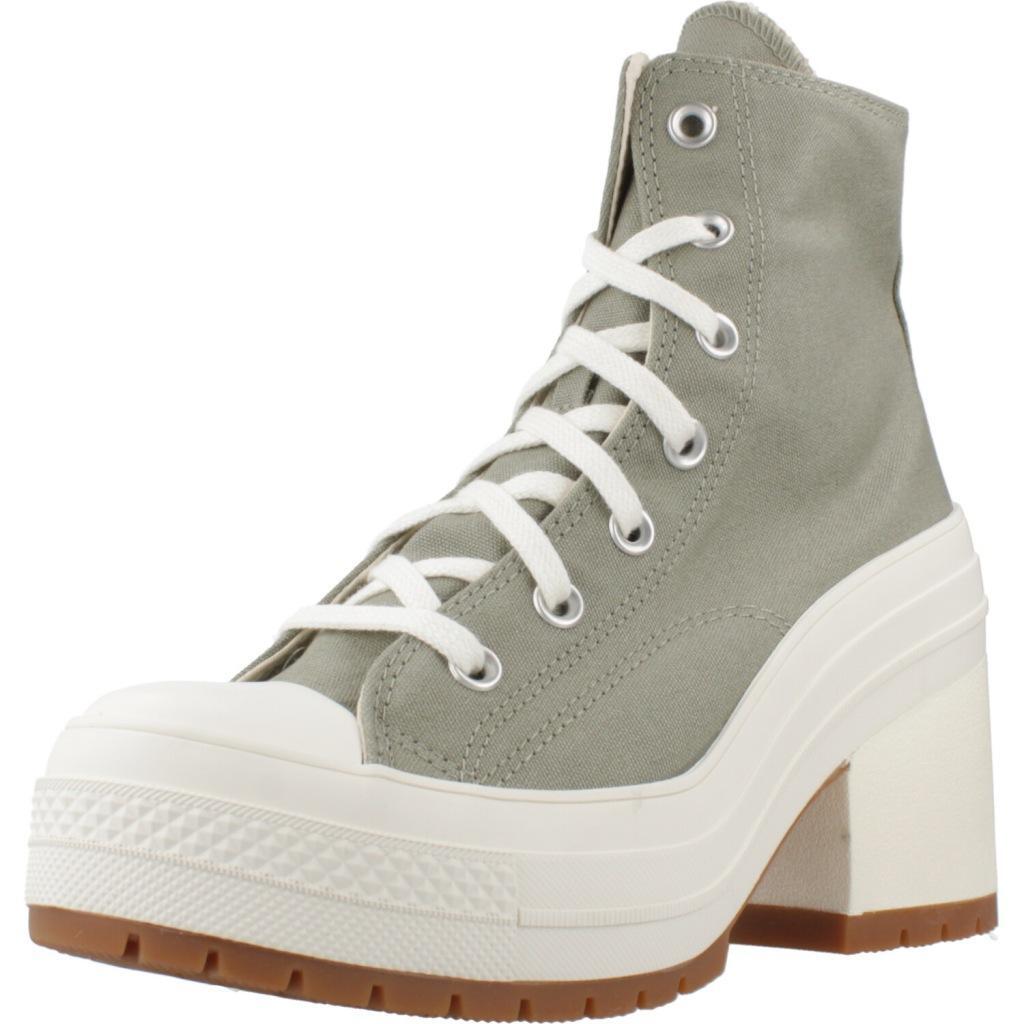 Buty CONVERSE CHUCK TAYLOR ALL STAR 70 DE LUXE HEEL HI Zielony