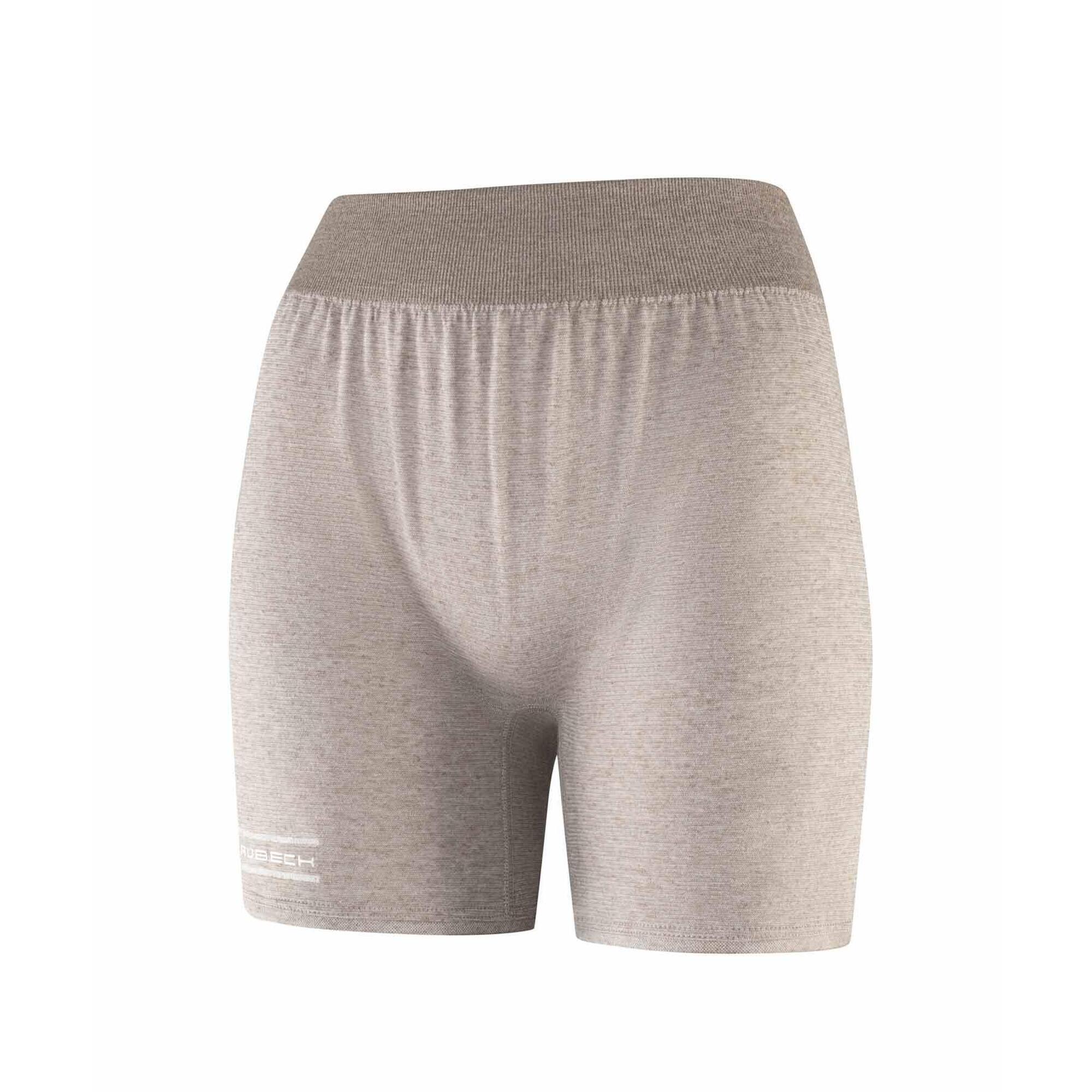 Spodenki damskie do spania z dodatkiem lnu Brubeck COMFORT NIGHT