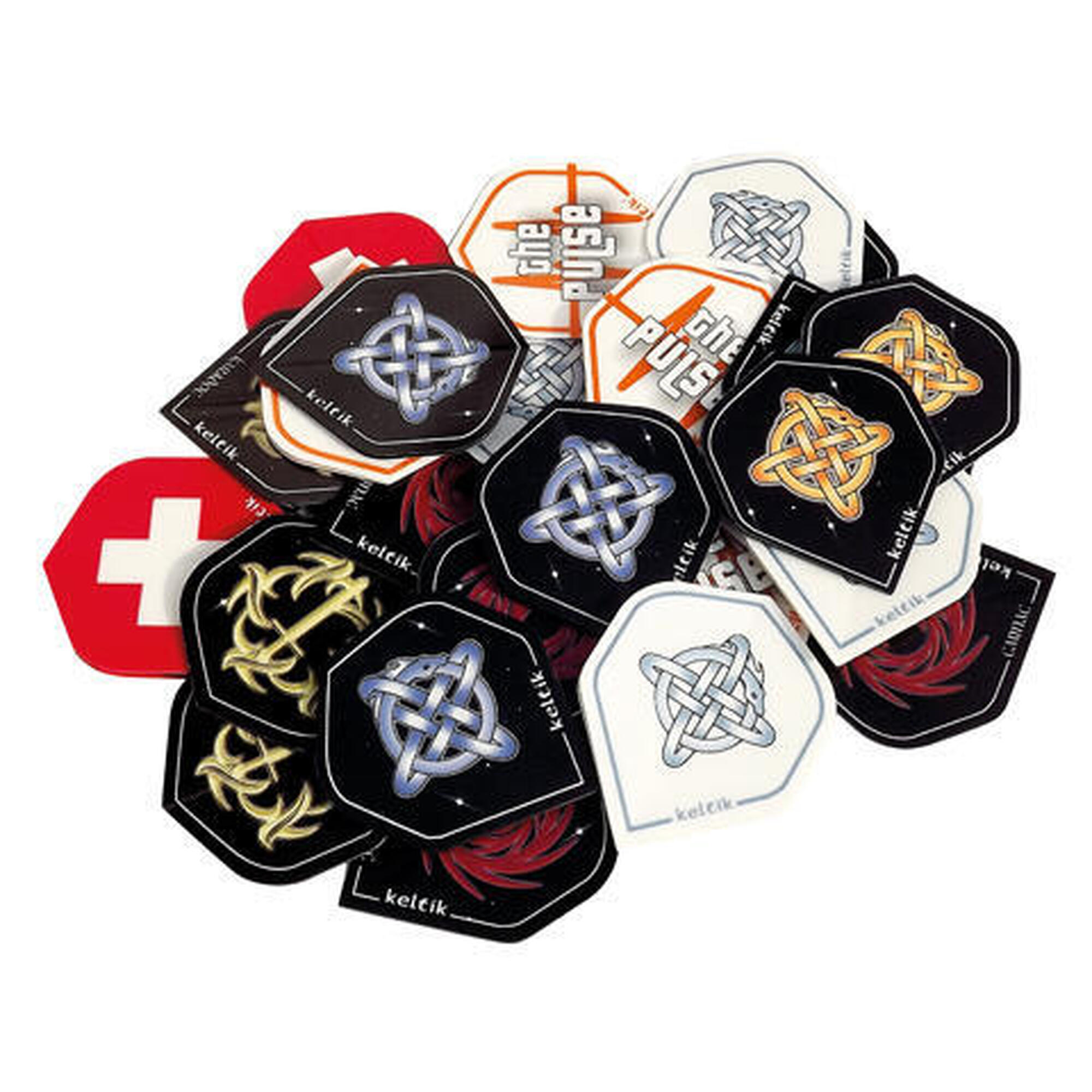 Zestaw 25 lotek Keltik Dart Standard mieszany