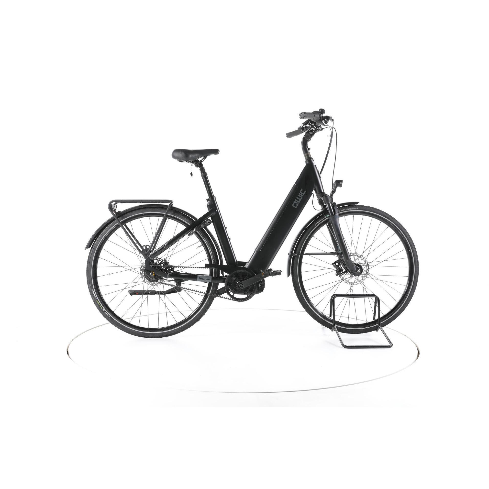 Second Life - QWIC Premium MN7 City E-Bike Niska rama - Stan dobry