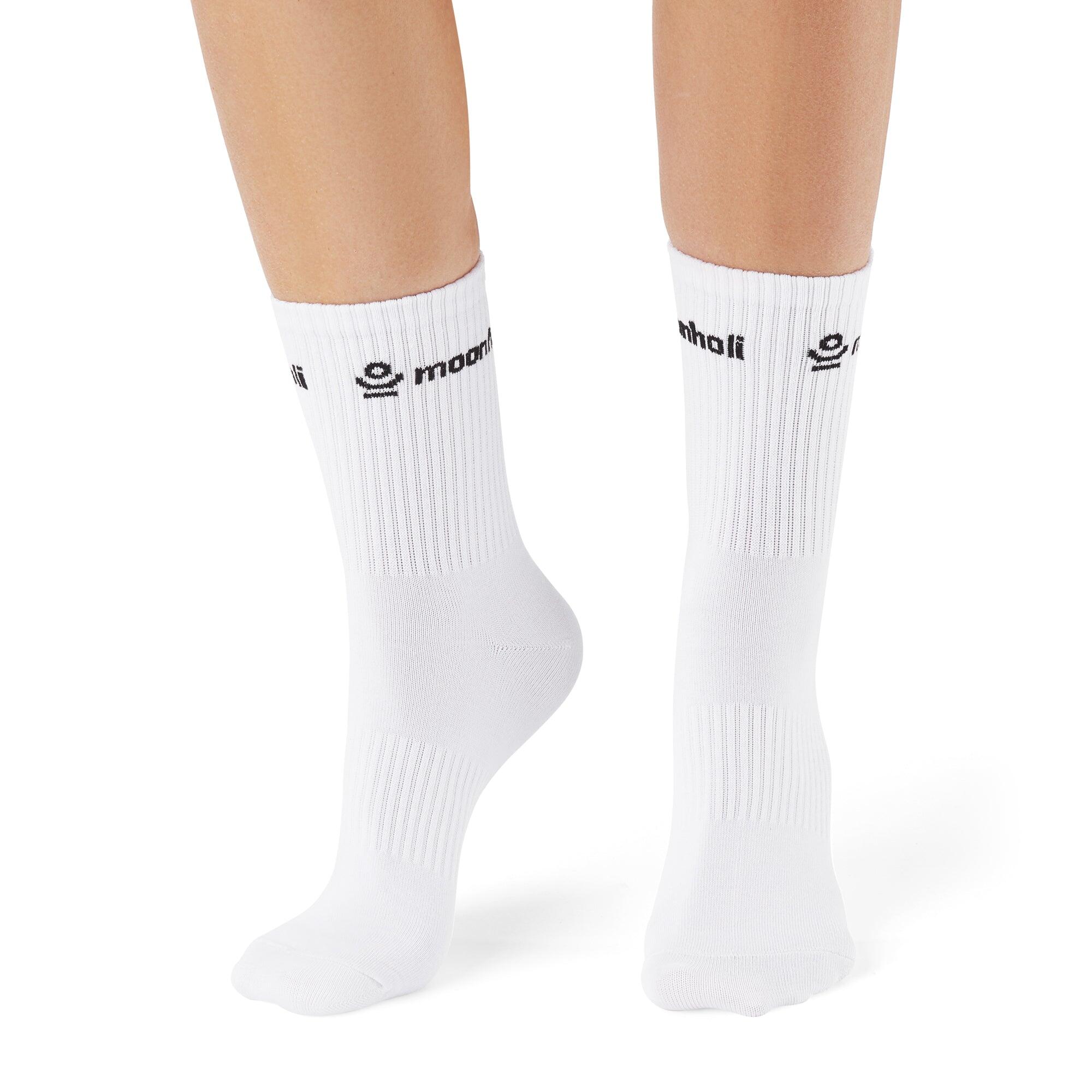Skarpetki do jogi Moonholi Ideal Grip z naturalnej bawełny