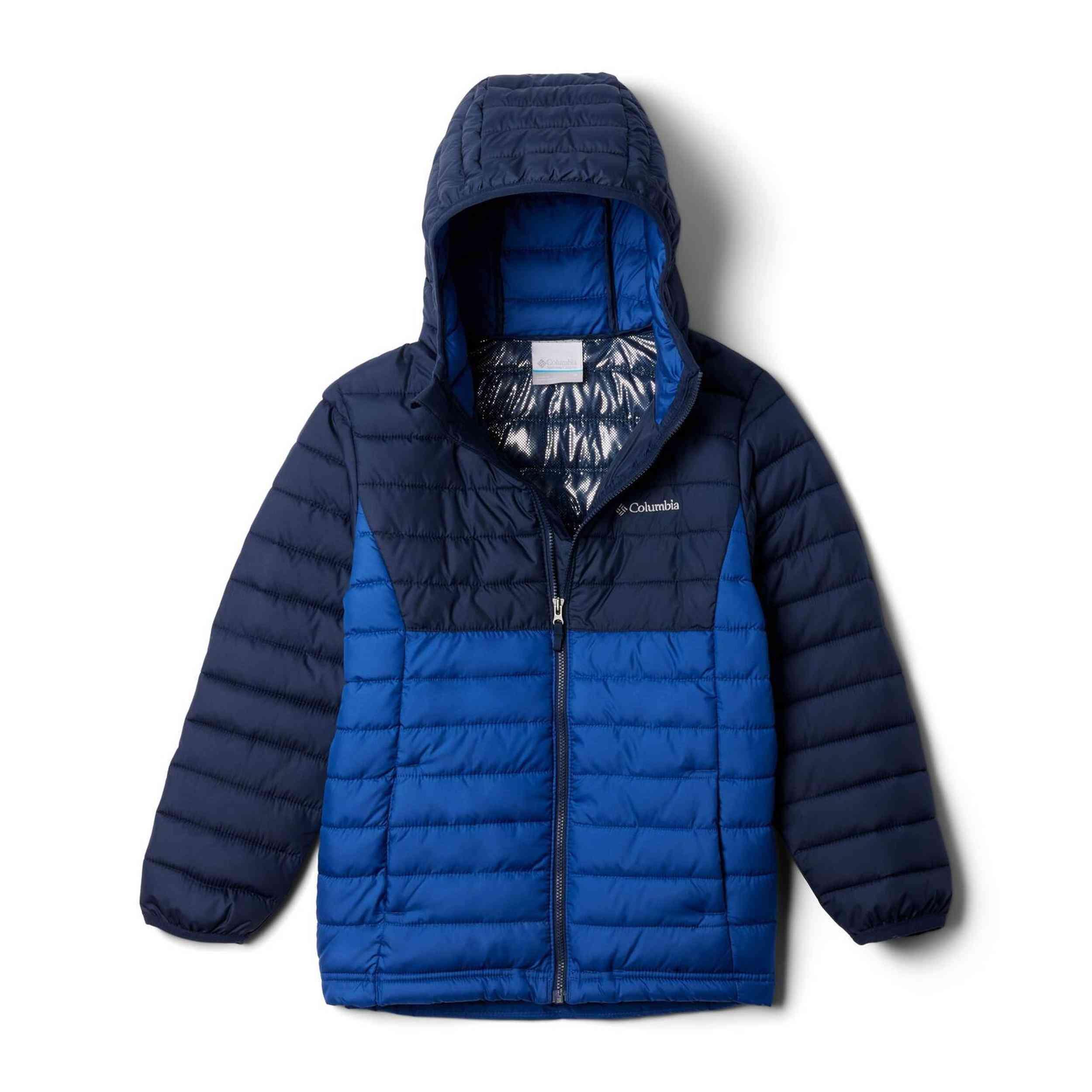 Kurtka puchowa dziecięca Columbia Powder Lite II Hooded