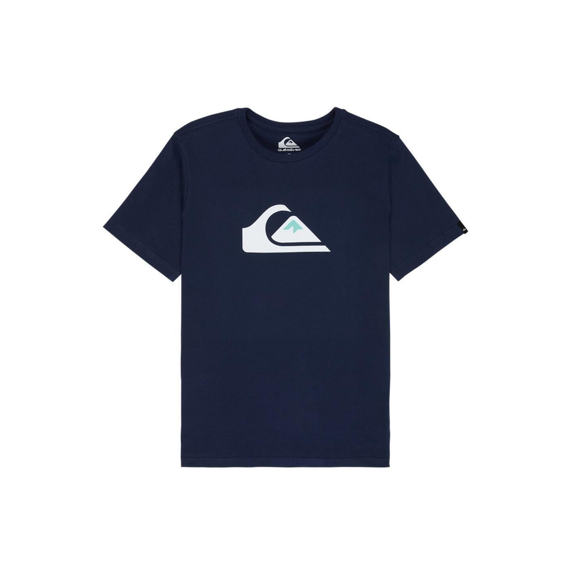 Koszulka z krótkim rękawem dla Chłopcy COMP LOGO Niebieski