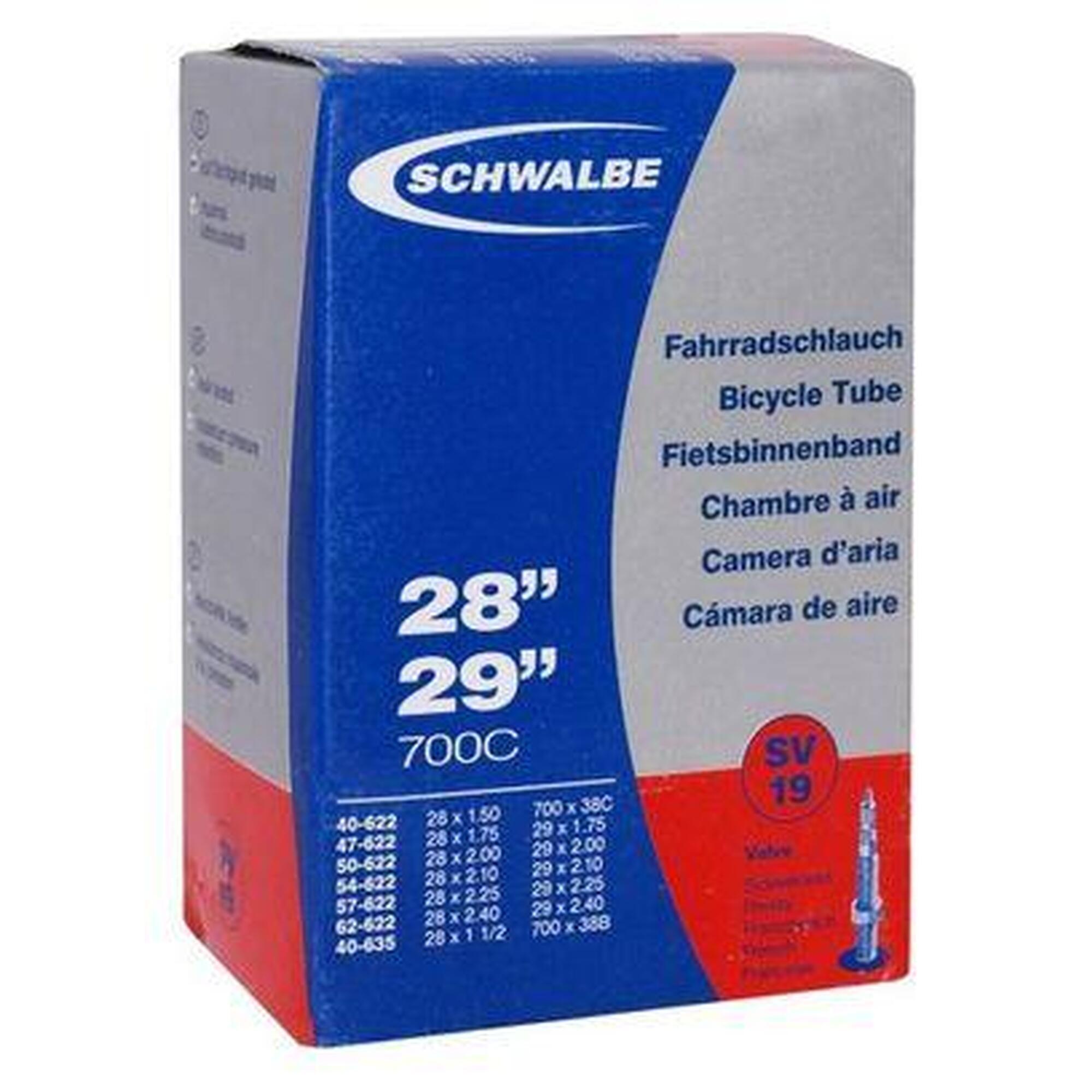 Dętka Sv19A Extra Light 28/29" I 27,5" / 40/62-584/635 - Zawór 40Mm