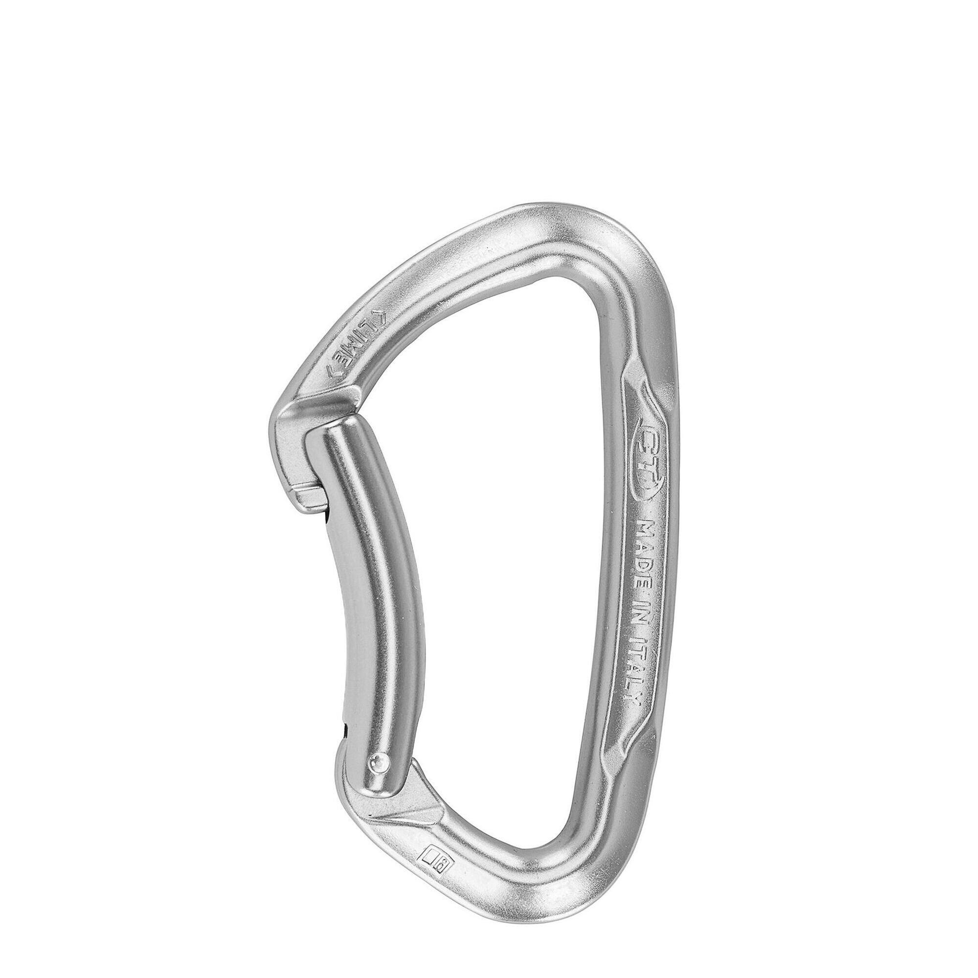 Karabinek wspinaczkowy Climbing Technology Lime B - silver