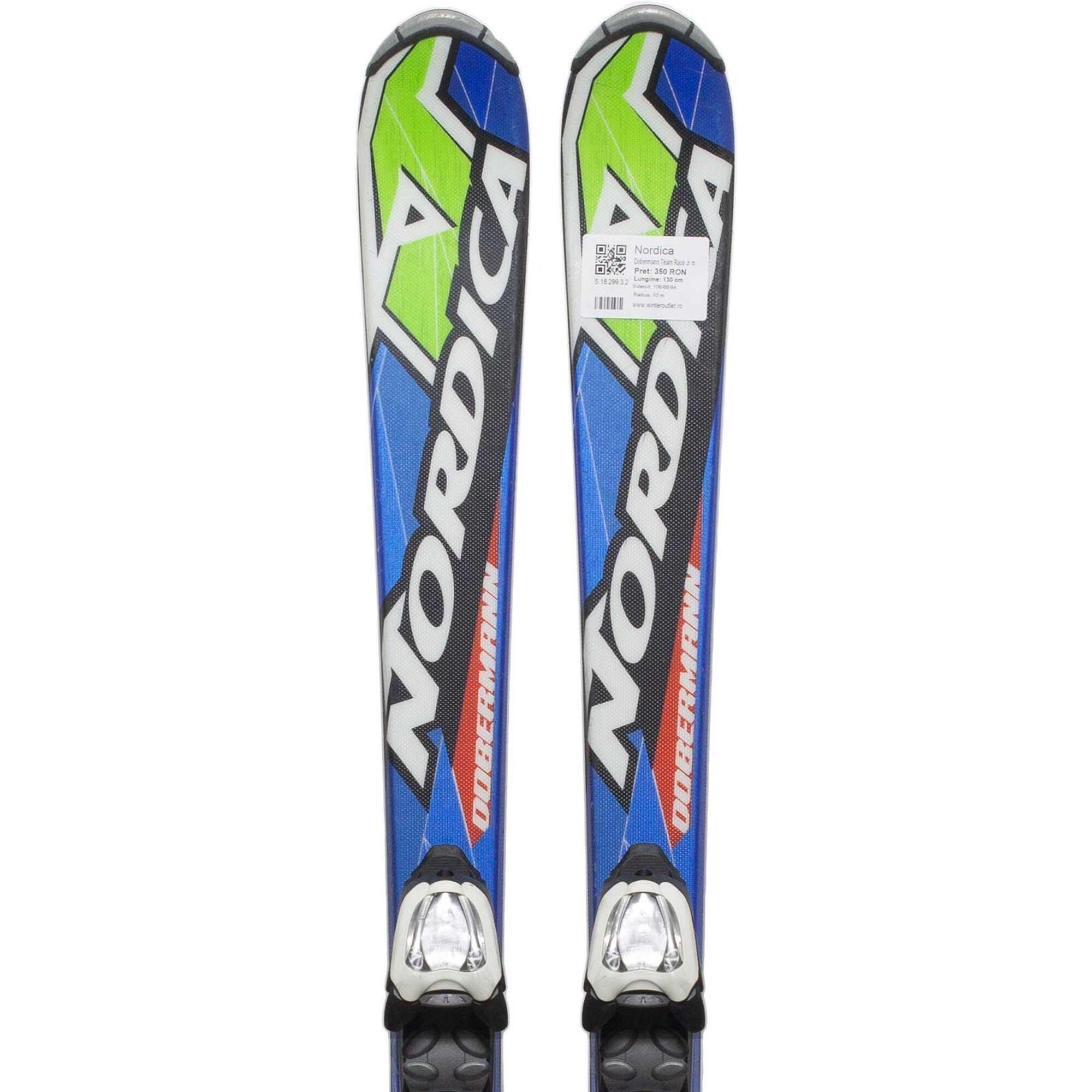 Second Life- Narty NORDICA Dobermann Team Race Jr, 90 cm- Stan bardzo dobry