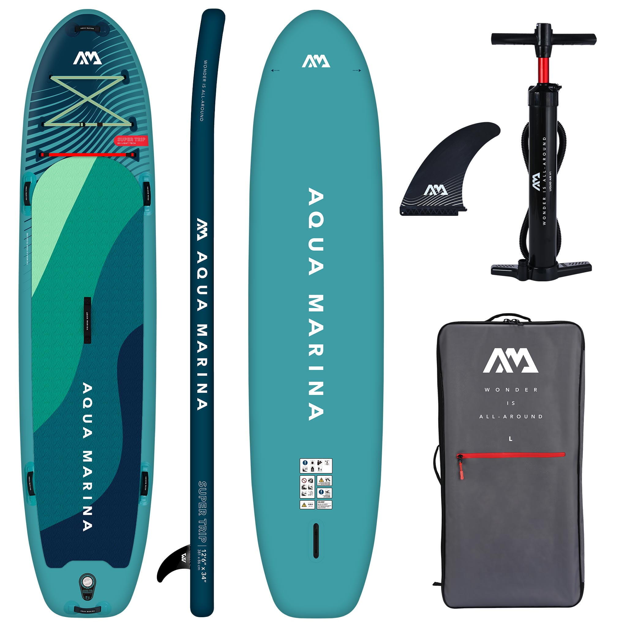 Pompowana deska SUP Aqua Marina Super Trip 12'6