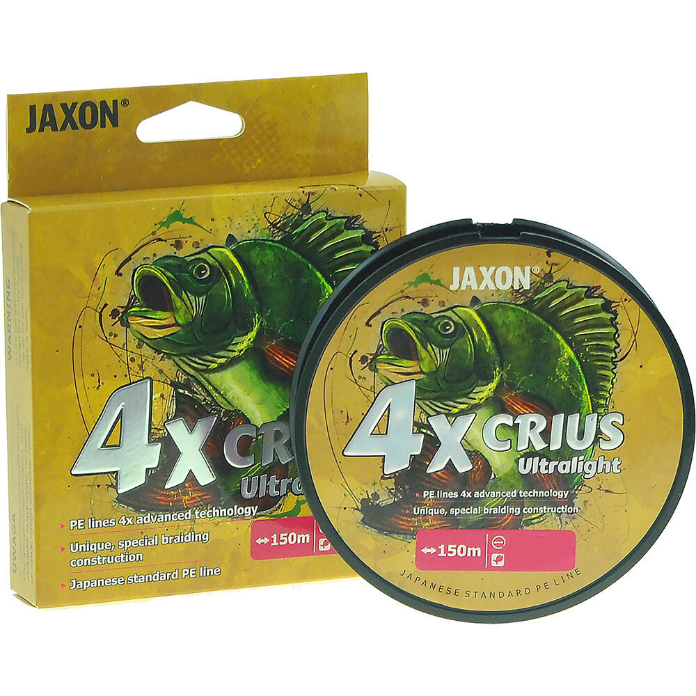 Plecionka Jaxon Crius 4X Ultralight 0,053mm 150m 3kg różowa