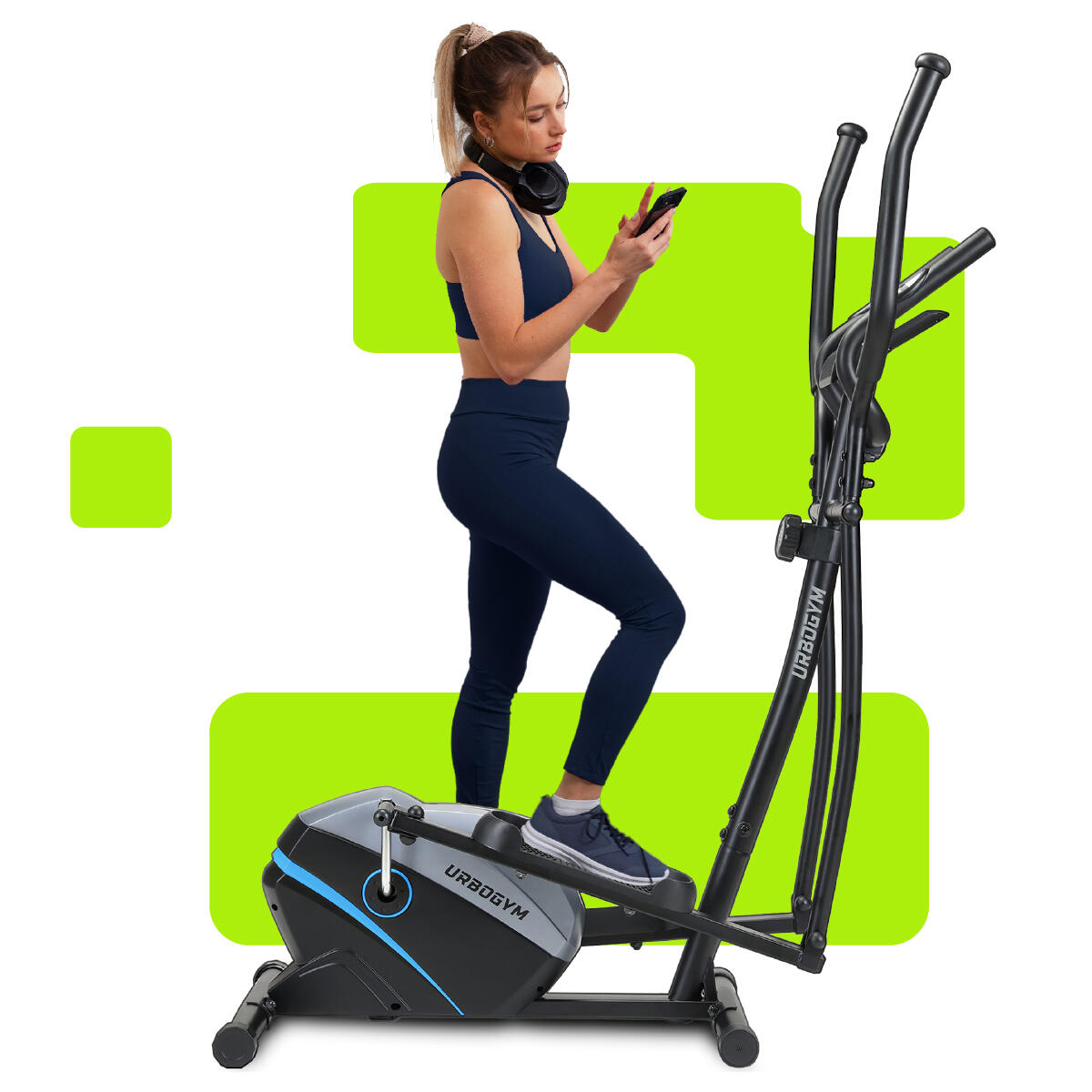 Rower eliptyczny Urbogym Flow Blue