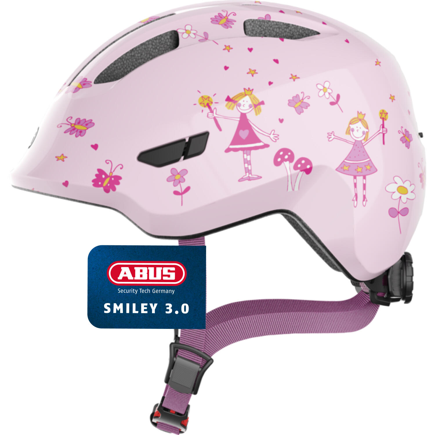 Kask Smiley 3.0 Różowa Księżniczka S 45-50 Cm