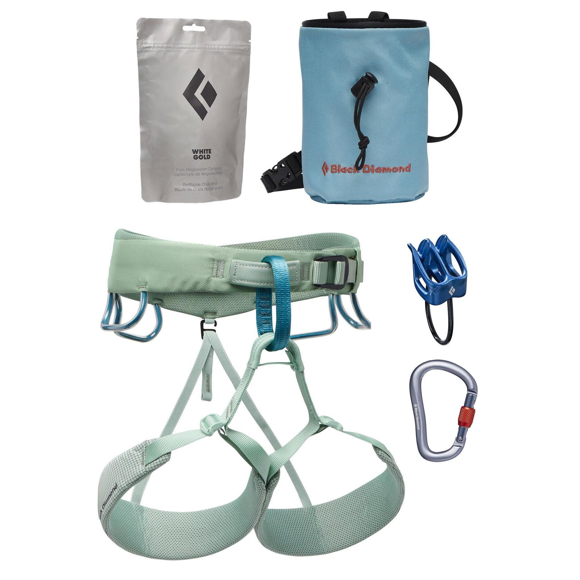 Zestaw Black Diamond Momentum Harness Package Women's