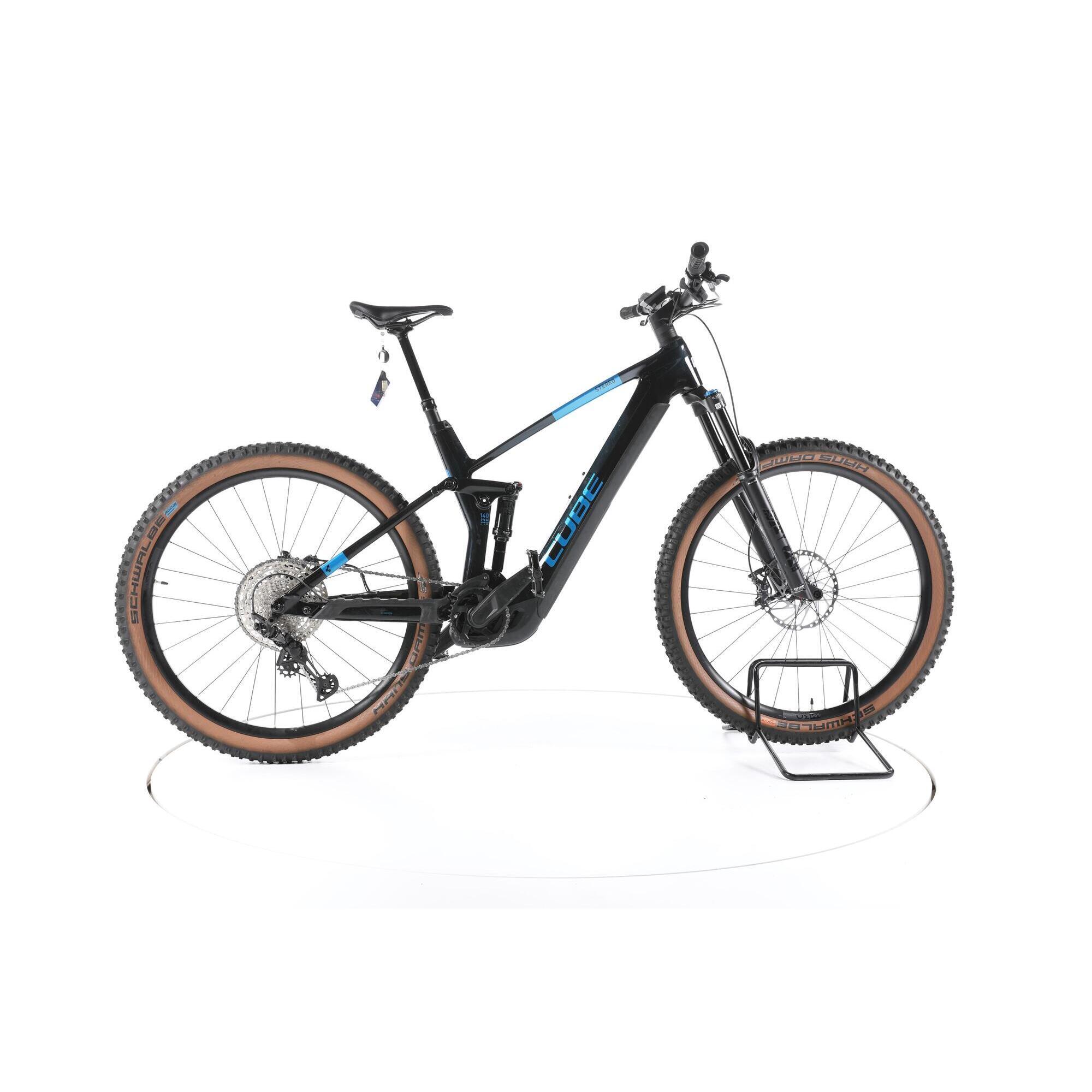Second Life - Cube Stereo Hybrid 140 HPC SLX Fully E-Bike Carbon - Jak nowy