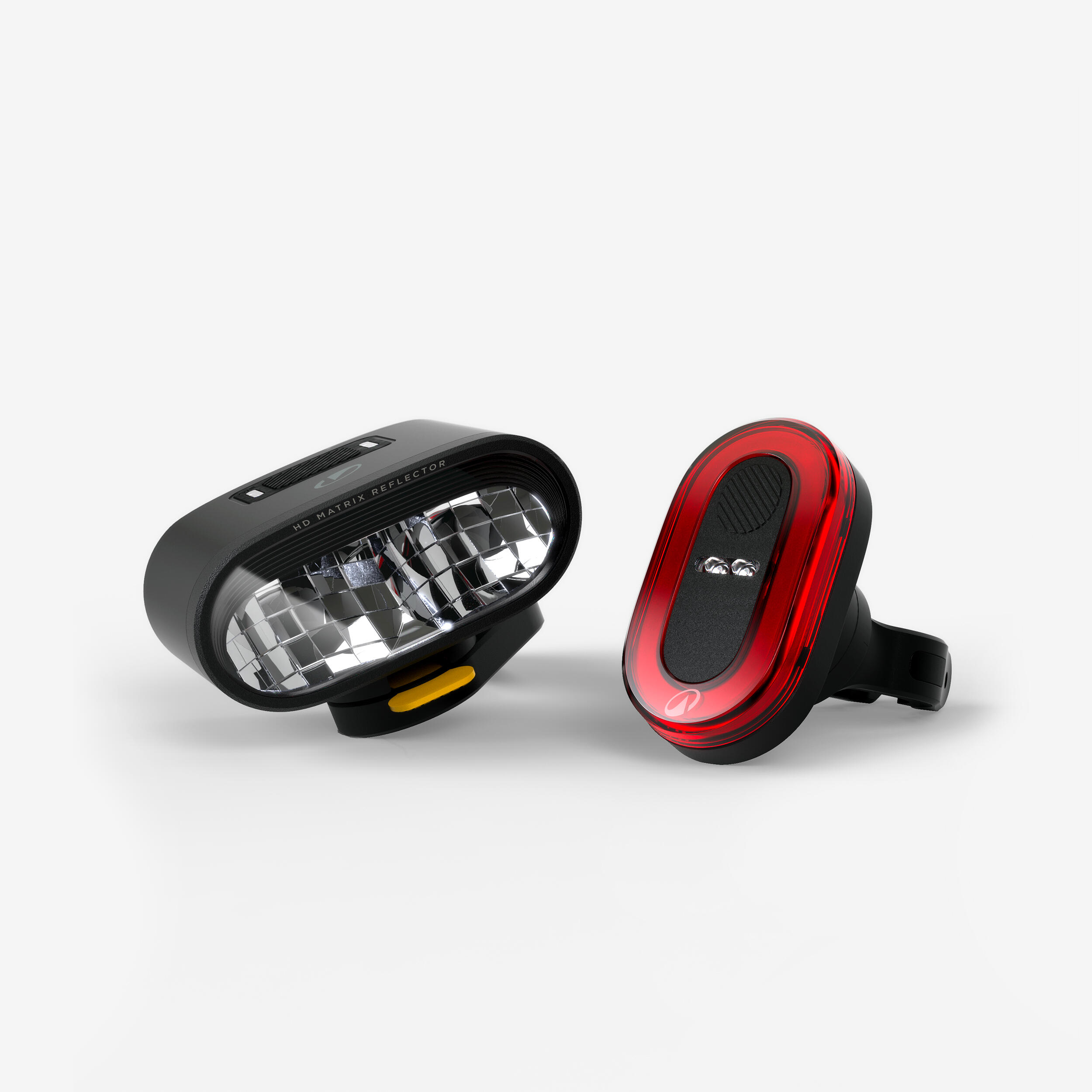 Zestaw lampek rowerowych Elops ST930 USB czujnik hamowania