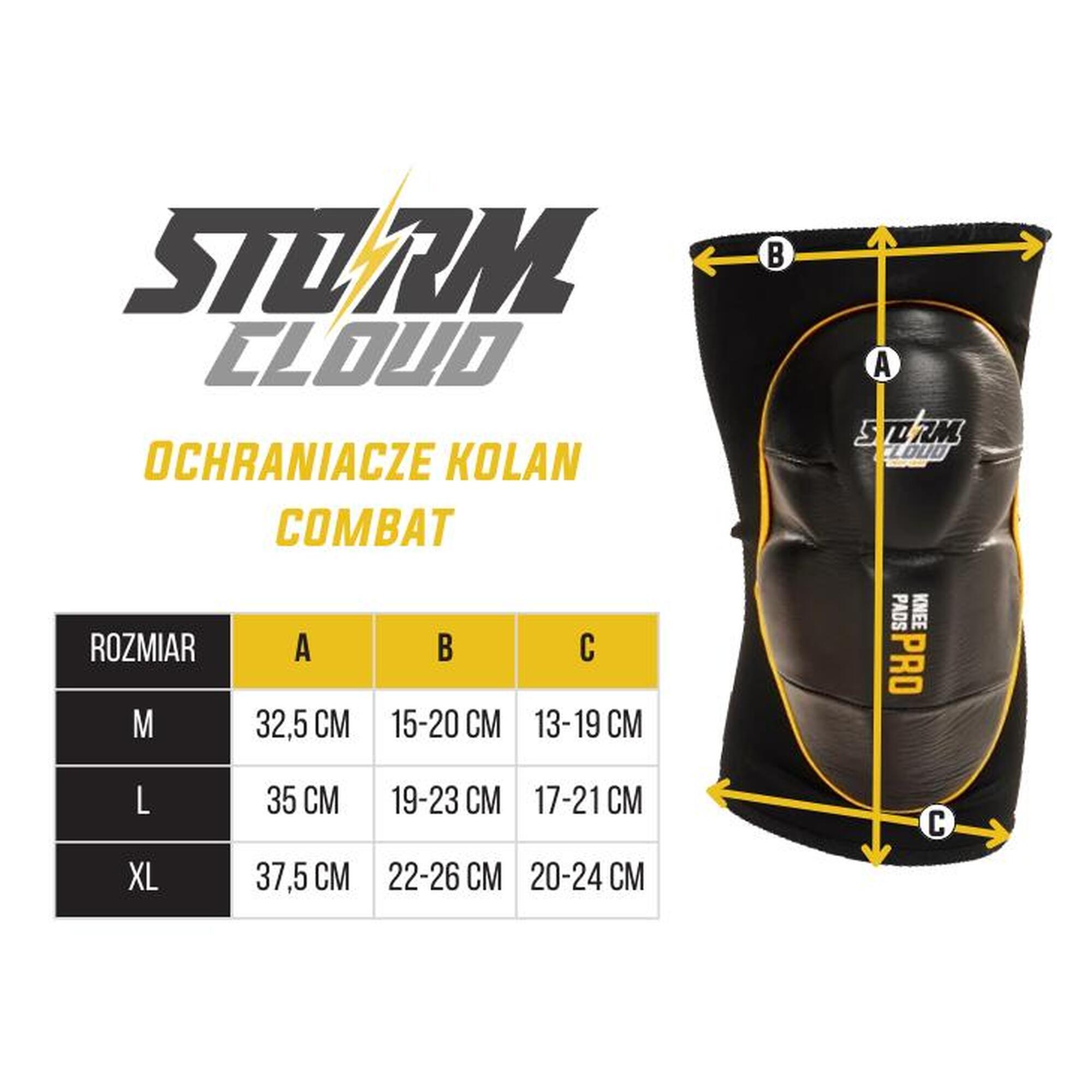 Ochraniacze Na Kolana StormCloud Combat Czarne S