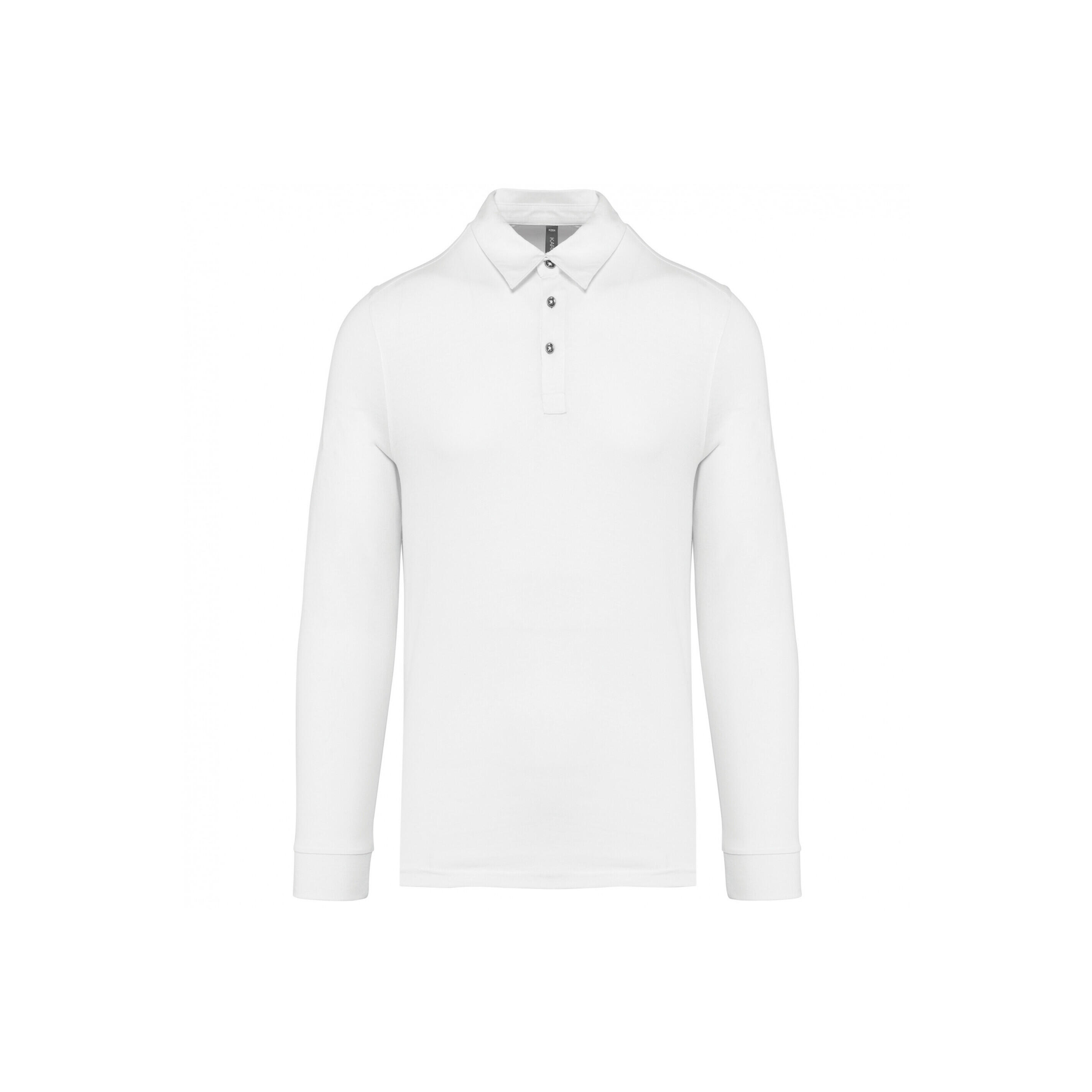 Dżersejowe polo z długim rękawem Kariban