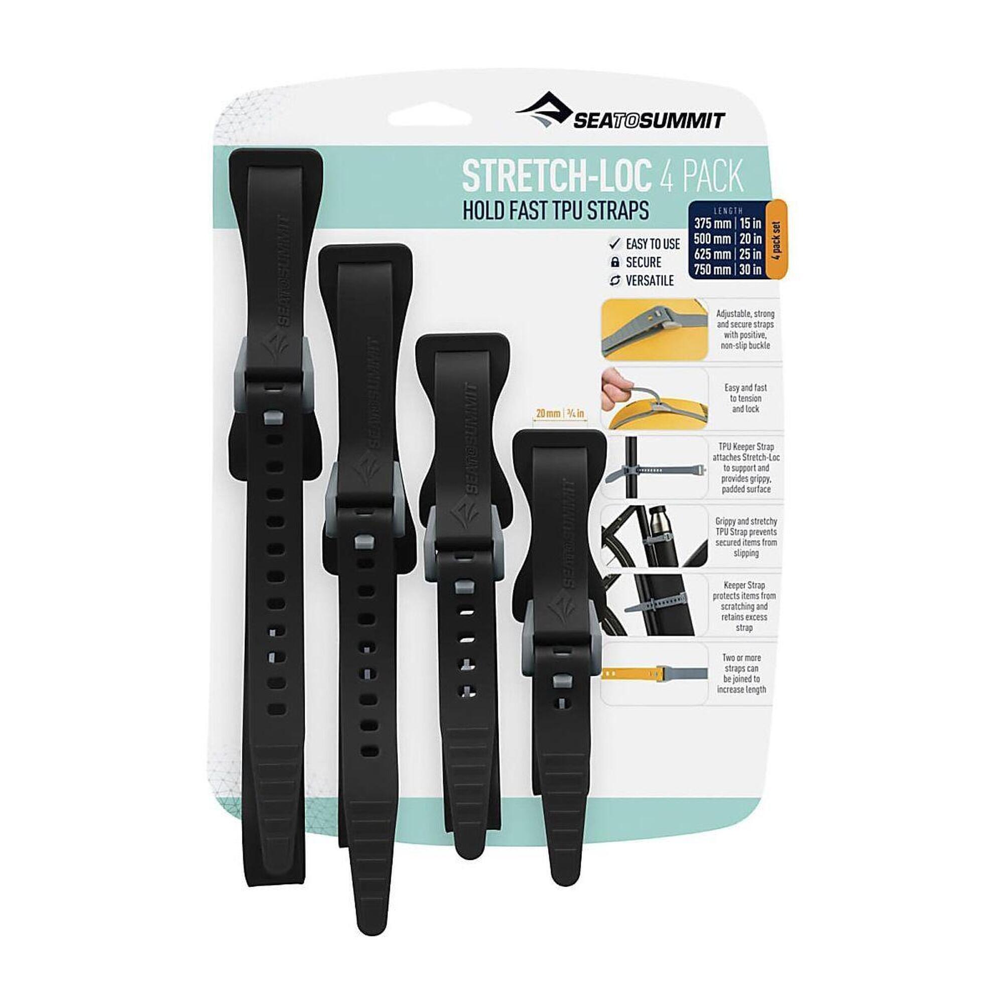 Zestaw pasków mocujących SEA TO SUMMIT Stretch-Loc 4 szt