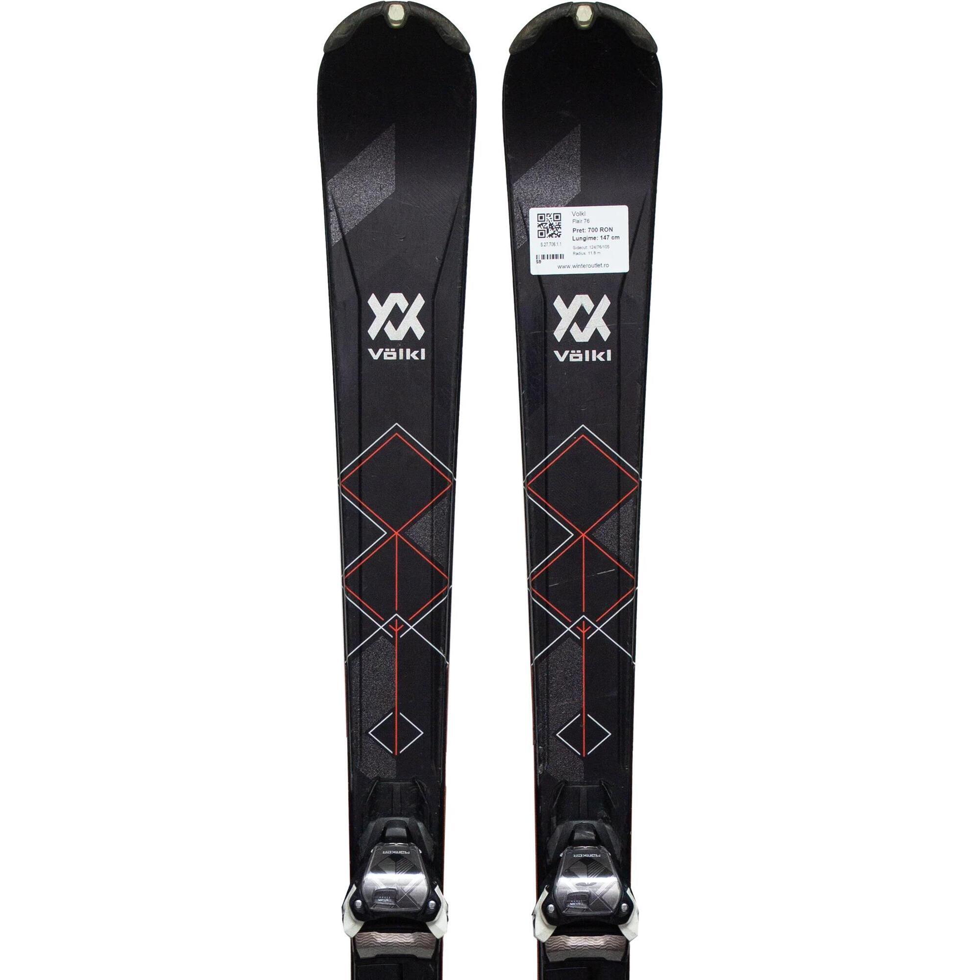 Second Life- Narty VOLKL Flair 76, 161 cm- Stan bardzo dobry