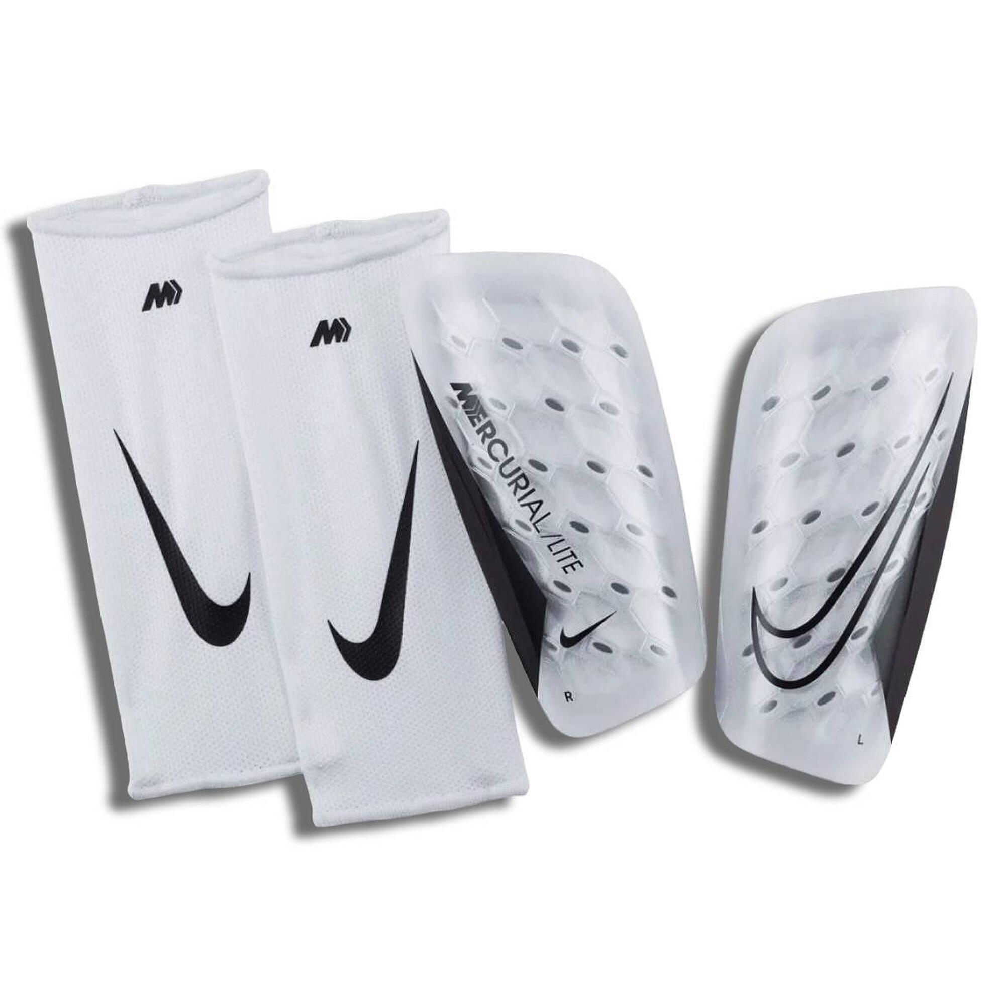 Ochraniacze piłkarskie Nike Mercurial Lite nagolenniki + skarpety kompresyjne