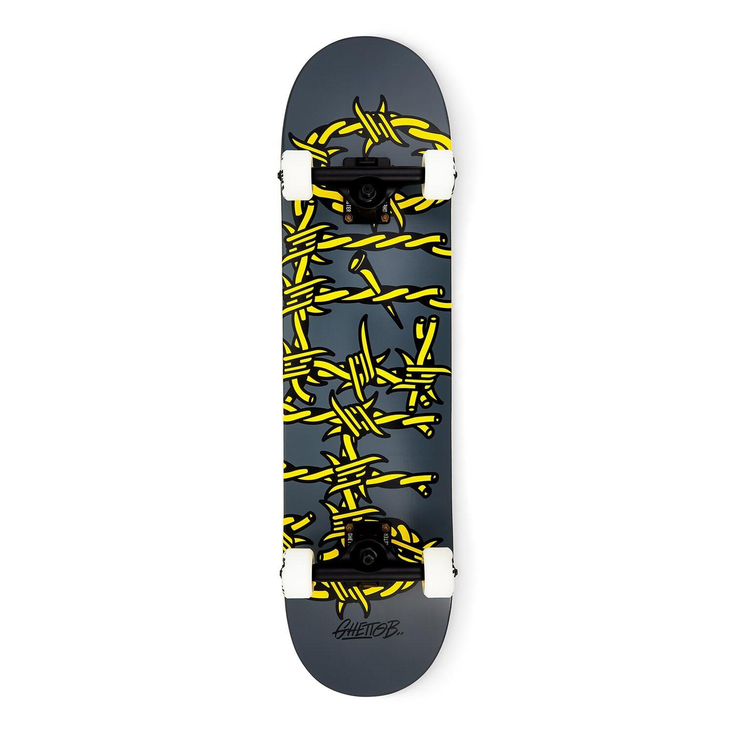 Skate do rozpoczęcia Barbed Wire Szary 7.87"