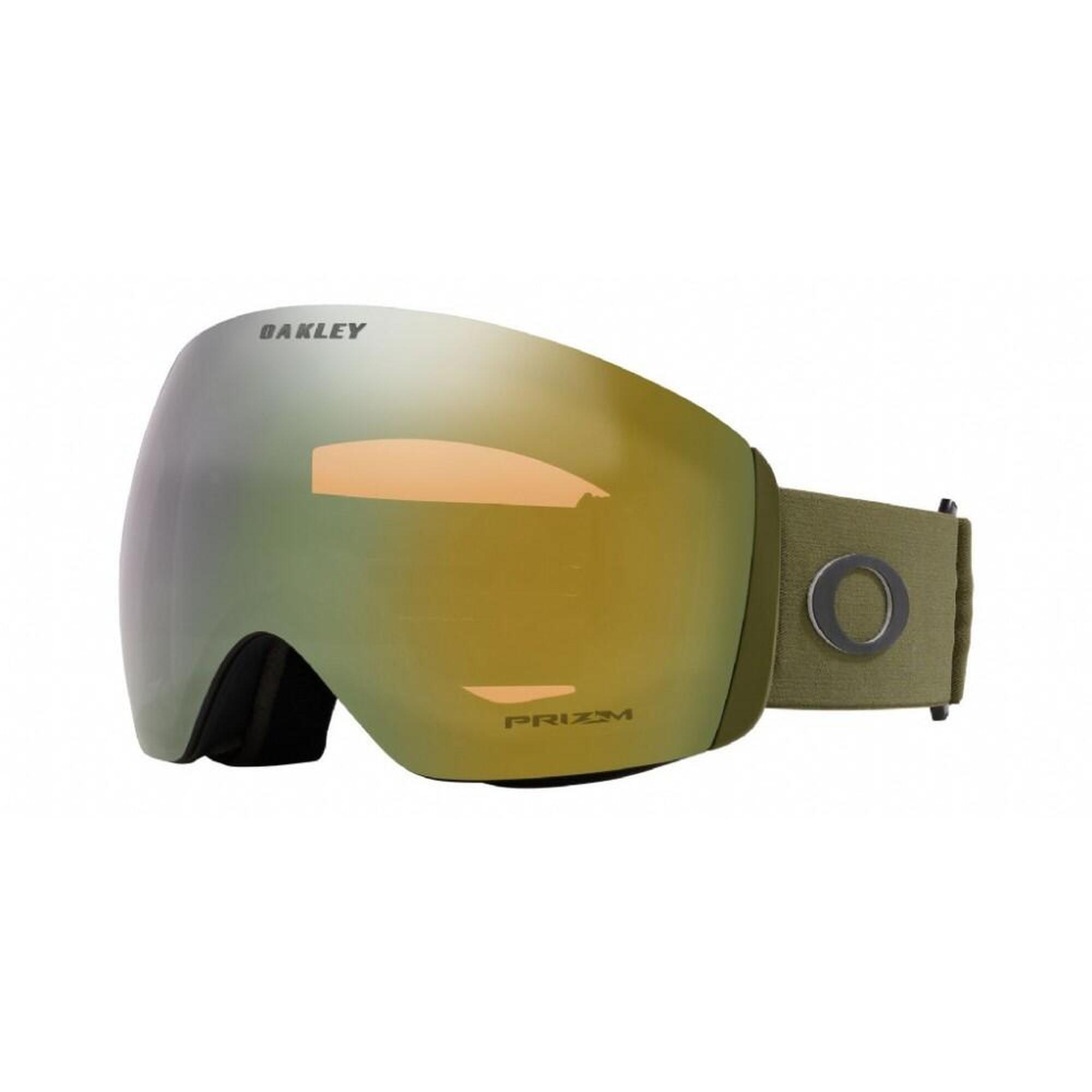 Sporty zimowe Gogle Oakley Flight Deck L Gogle Narciarskie - Prizm Sage Gold...