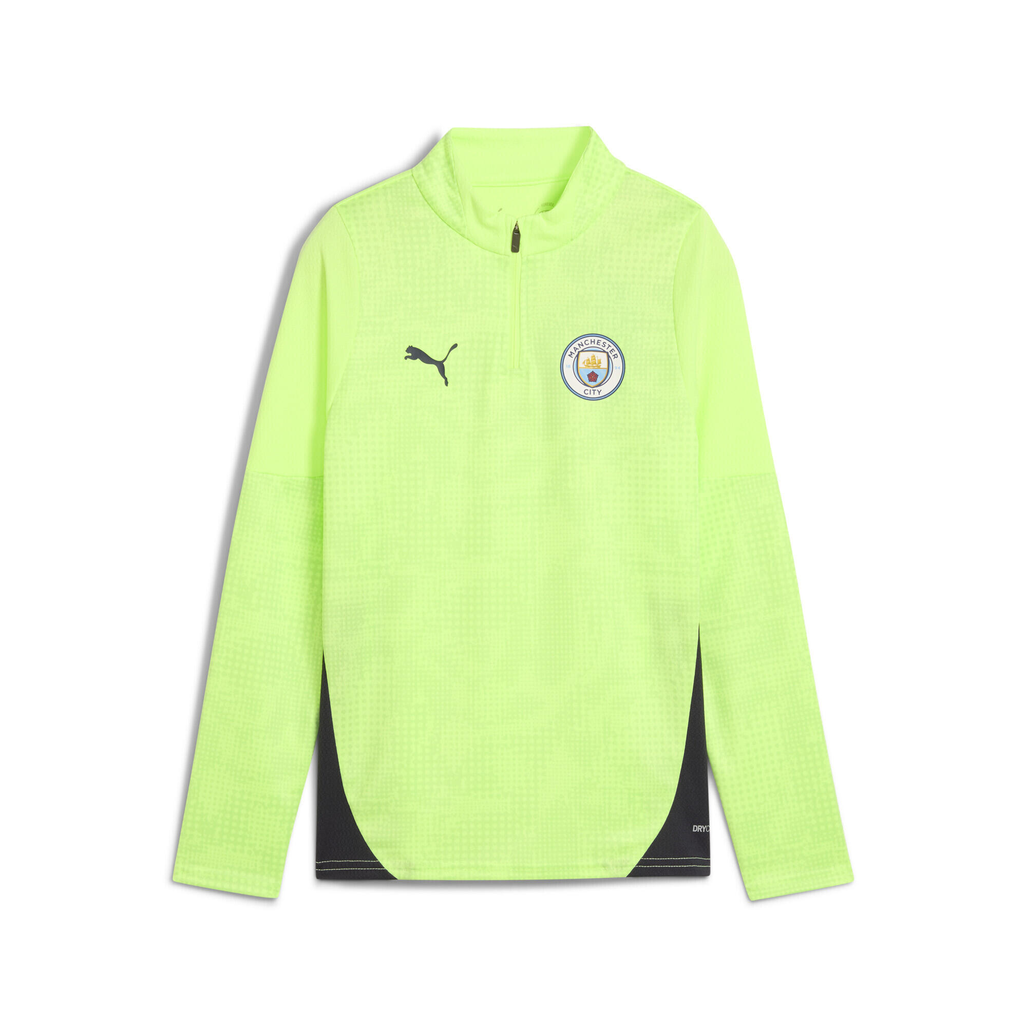 Młodzieżowa bluza treningowa Manchester City z zamkiem 1/4 PUMA