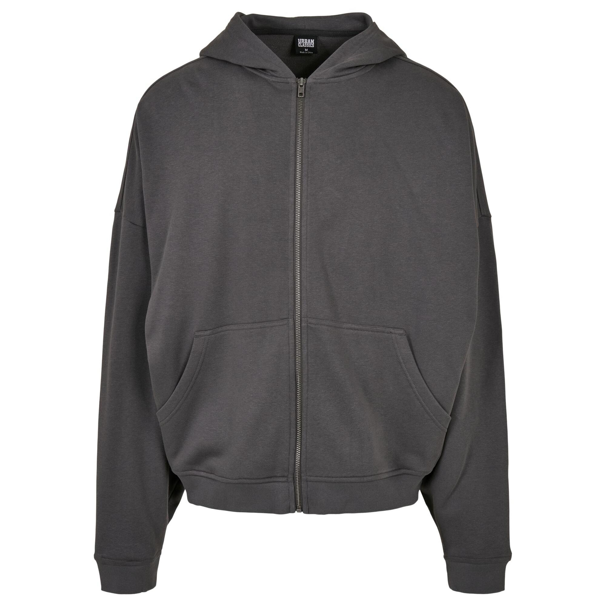 Męska Kurtka Z Lat 90tych Z Kapturem Zapinana Na Zamek Błyskawiczny