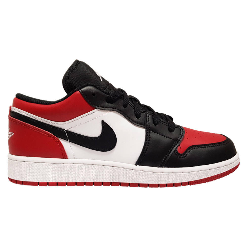 Buty sportowe Air Jordan 1 Low GS Bred Toe