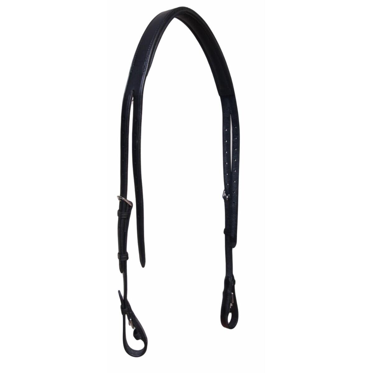 Anatomiczny Skórzany nagłówek dla koni Karlslund Kombi