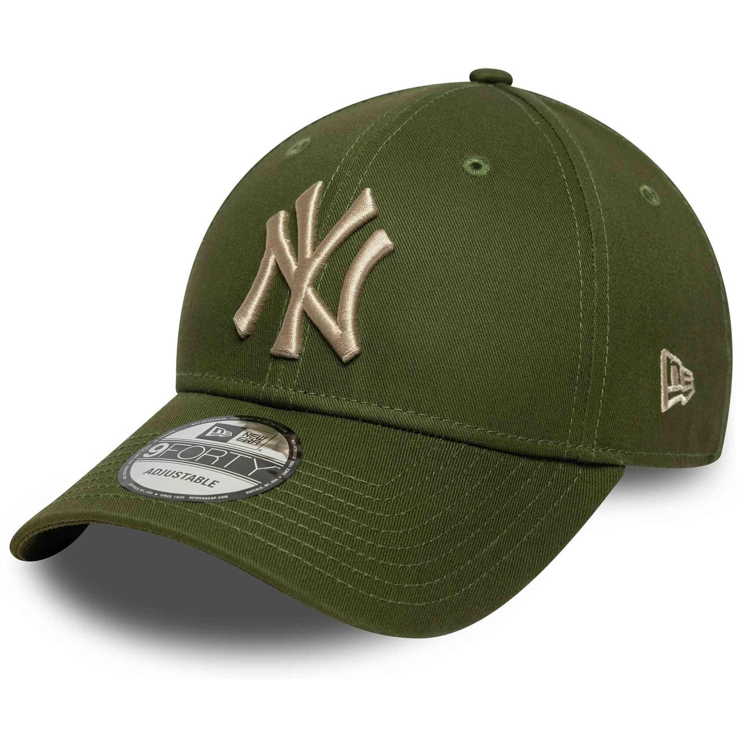 Czapka New Era 940 League Ess NYY Oliwkowa