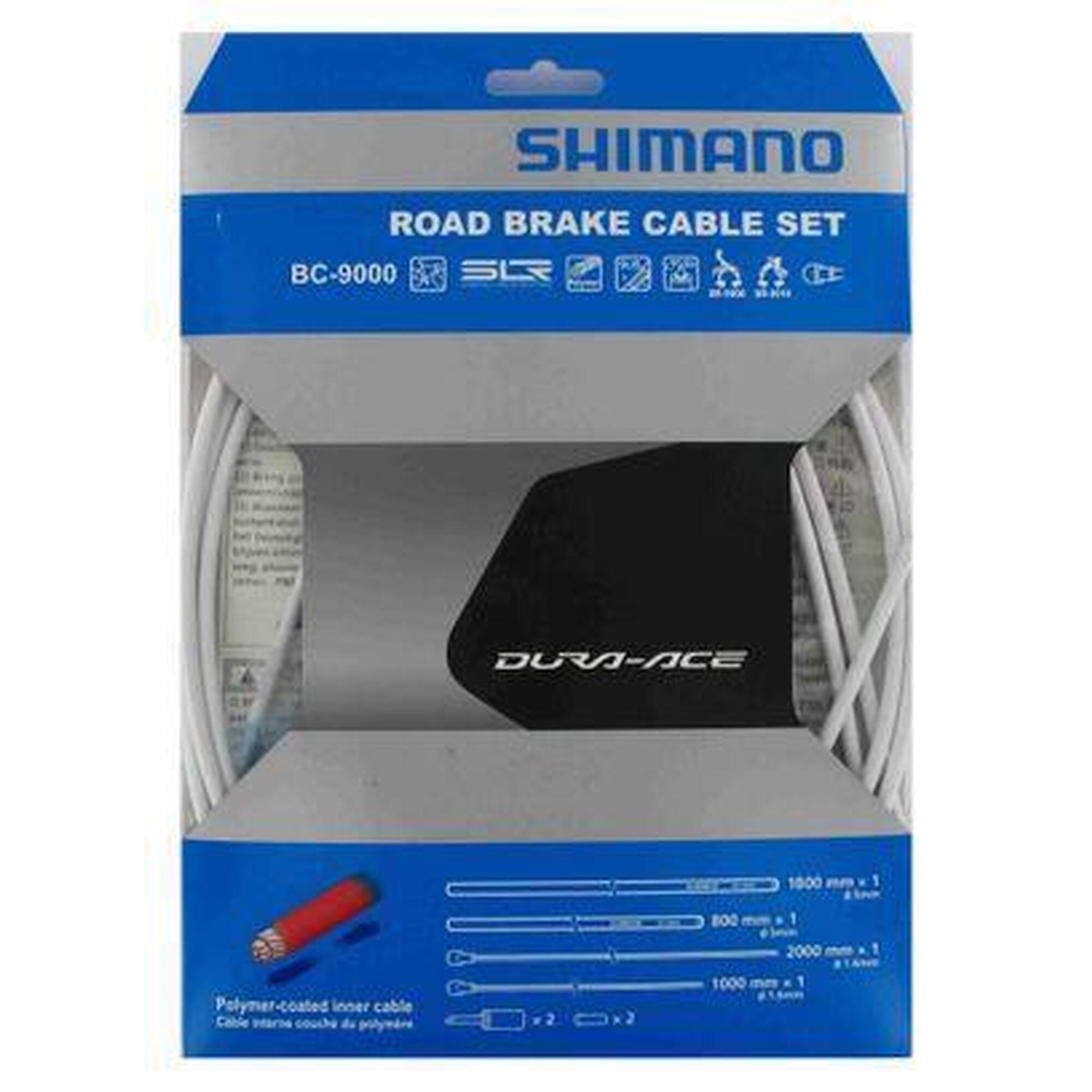 Zestawy linek hamulcowych z powłoką polimerową Shimano BC-9000